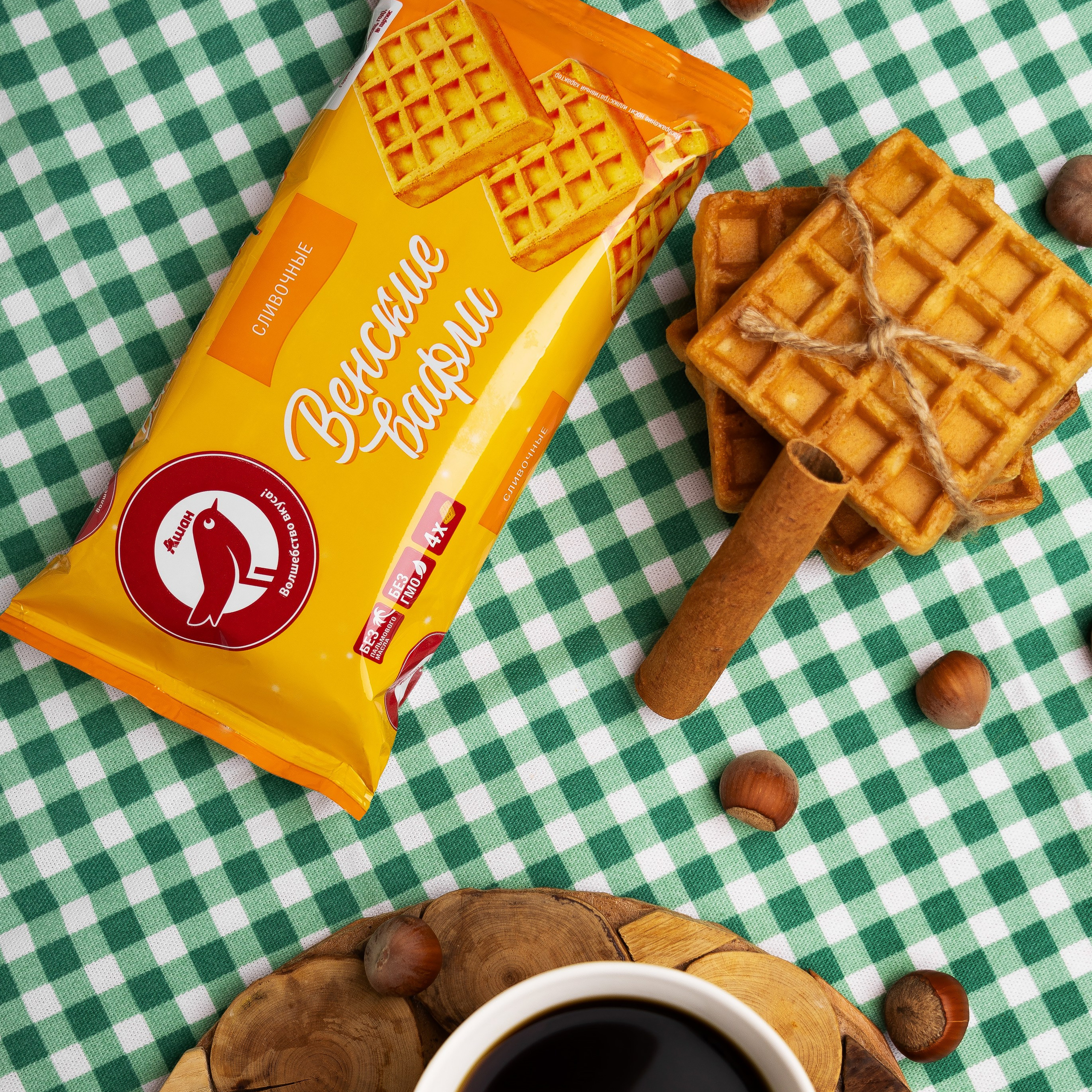 Венские вафли Ашан