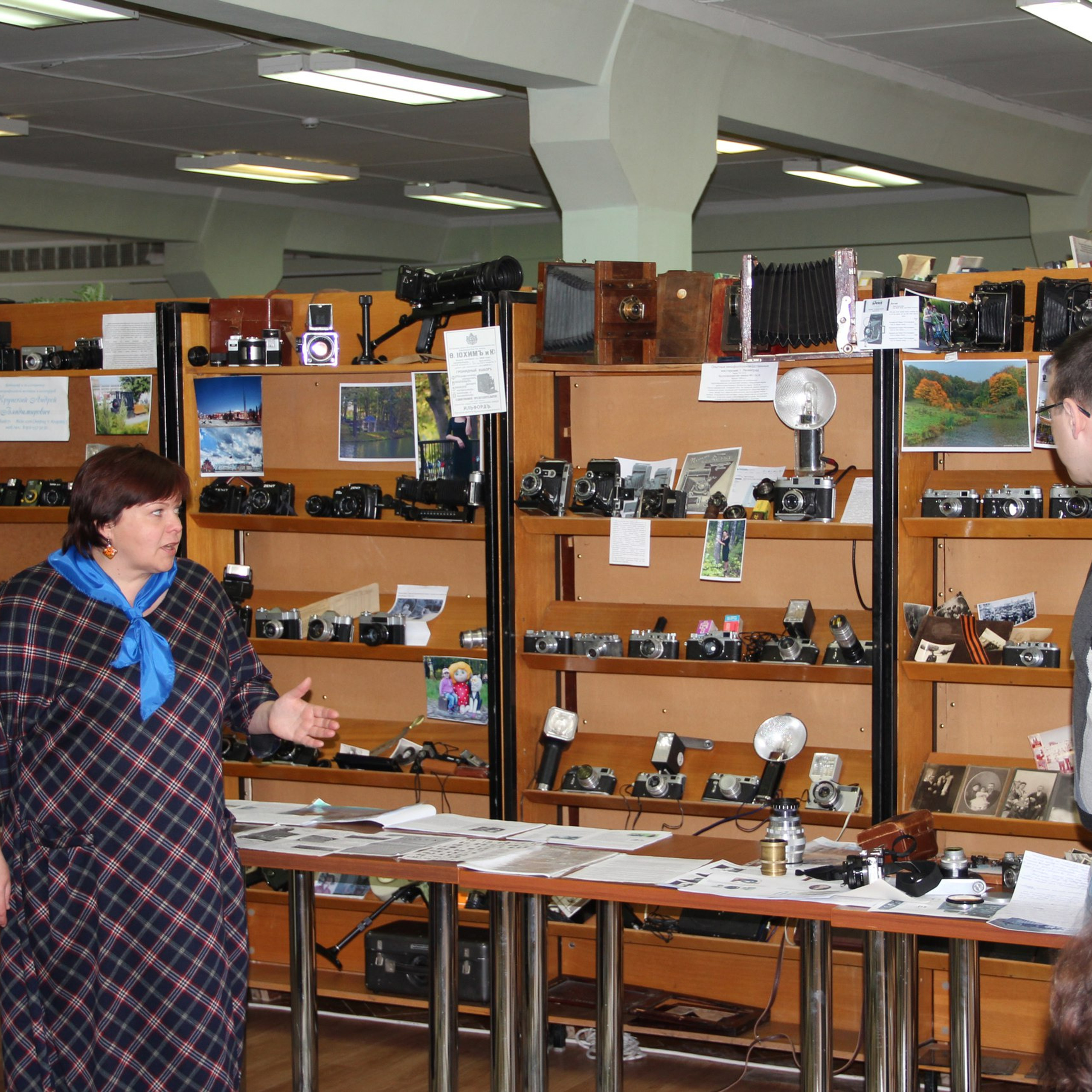 Выставки фототехники «От форматных до цифровых». Фотограф в Туле Крупский АнДРей. Фотостудия «КАДР71» в Туле