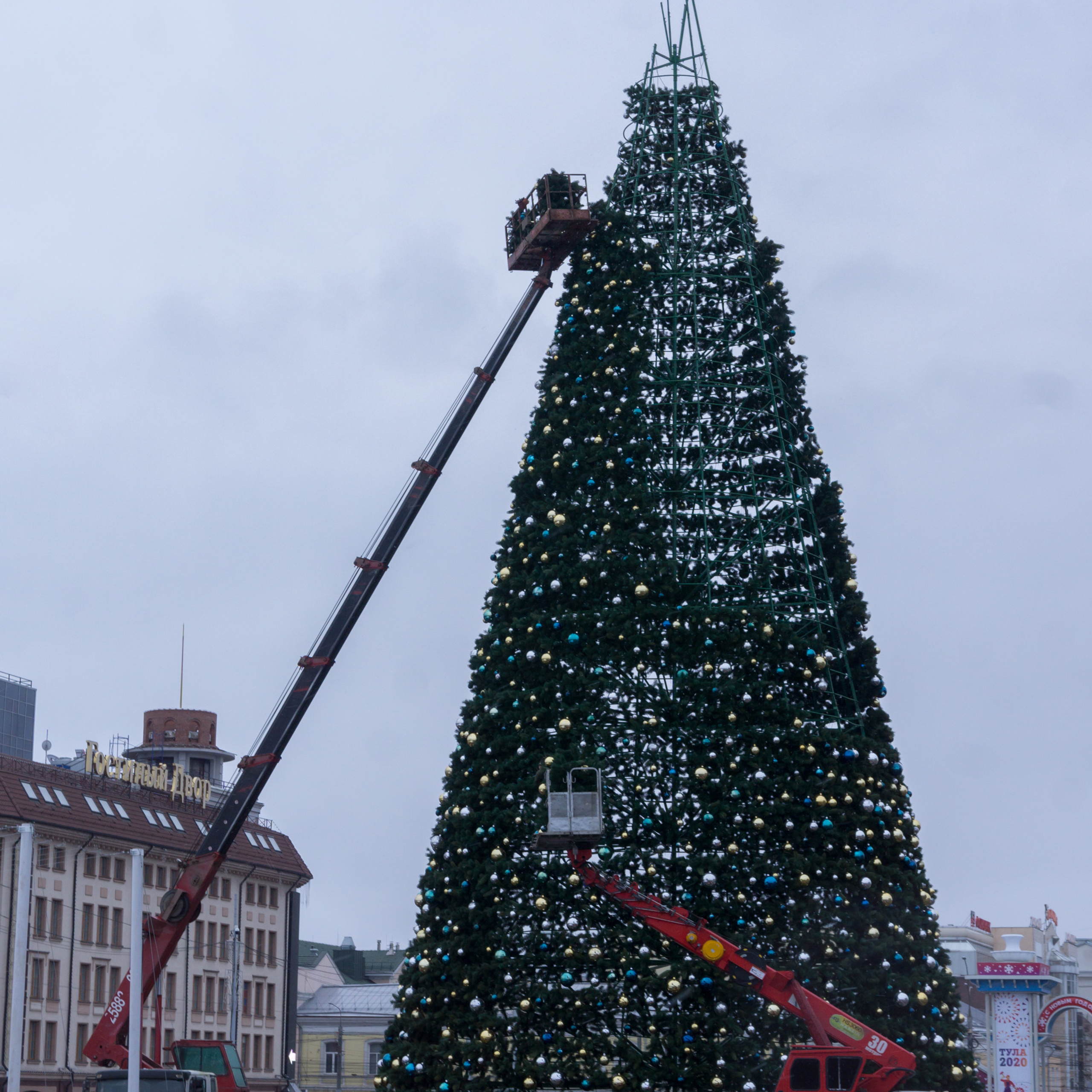 Площадь Ленина, город Тула.