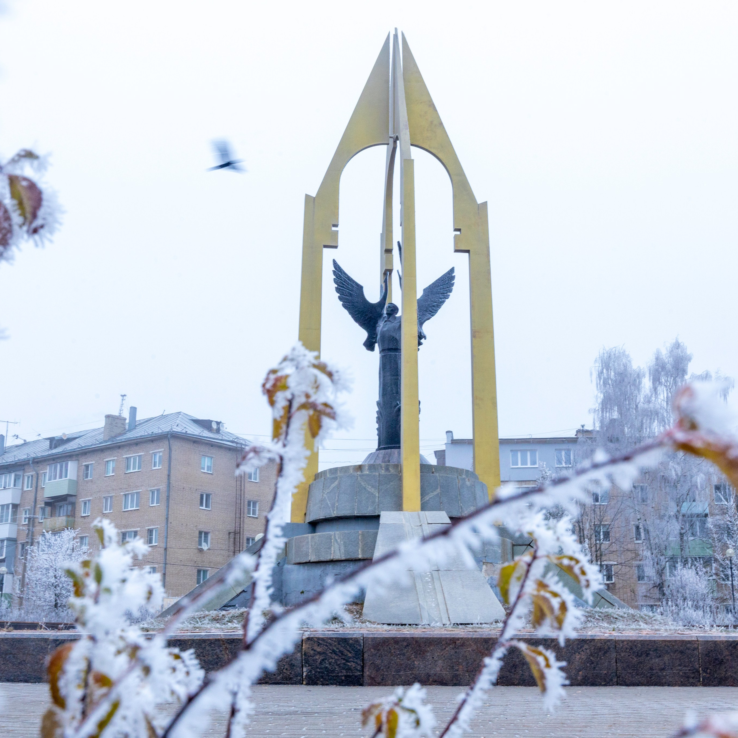 Иней — Менделеевский. Мемориалы Героям Великой Отечественной Войны.