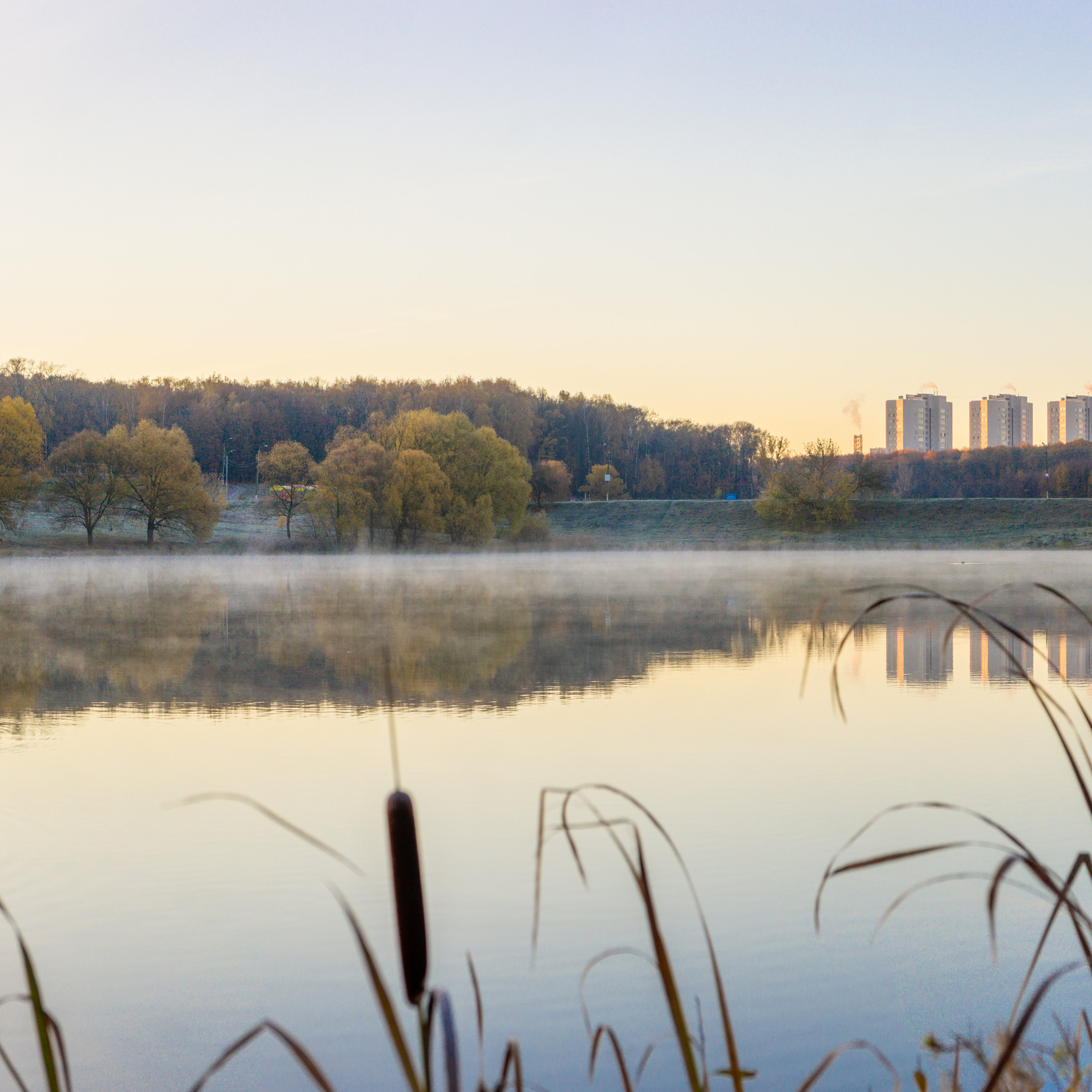 Тульский ЦПКиО им П. П. Белоусова осенью (old SONY NEX-5)
