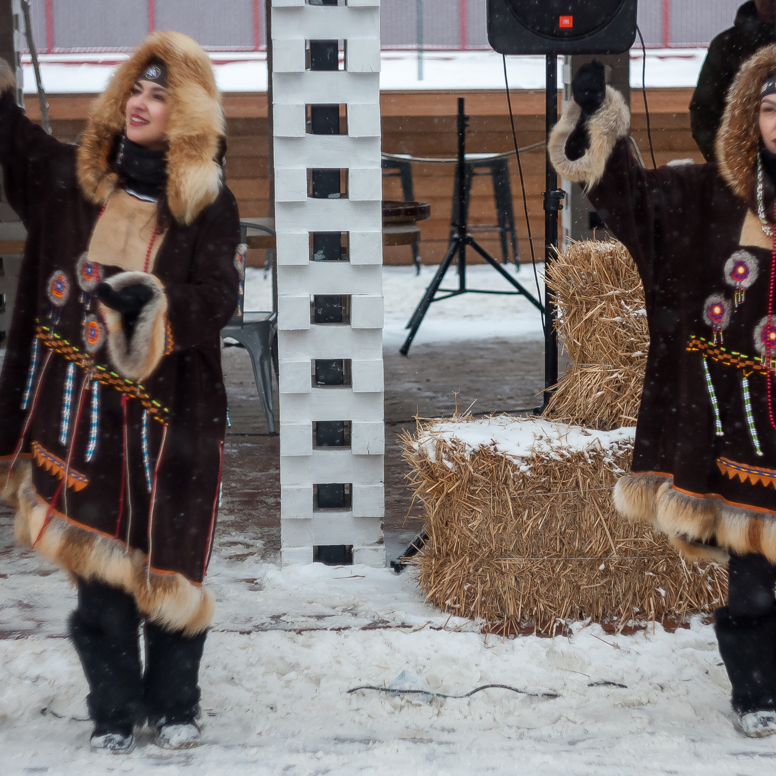 Репортаж. Чукотка на Казанской набережной Тульского кремля.