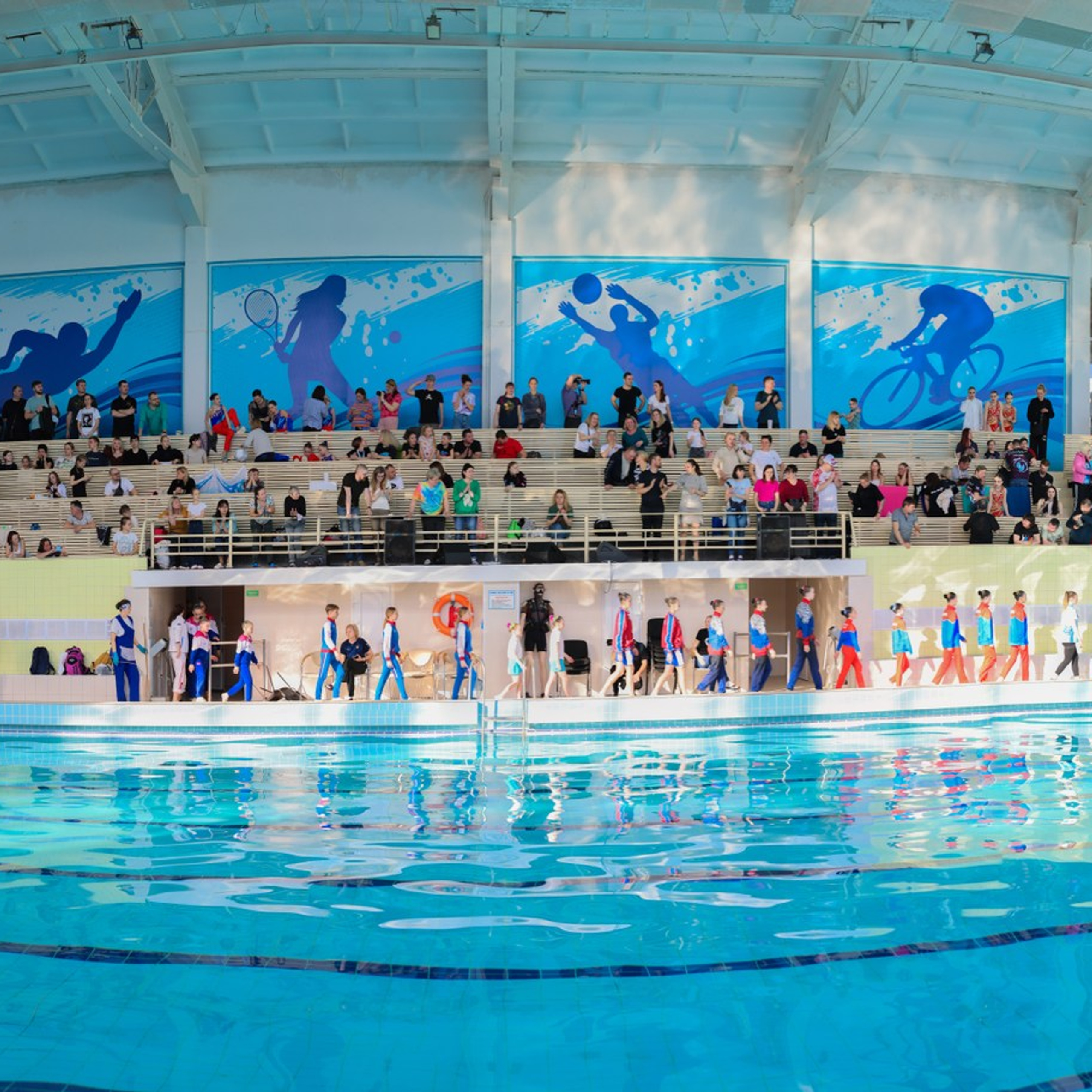 Бассейн стадиона Арсенал в&nbsp;Туле. Панорамы.