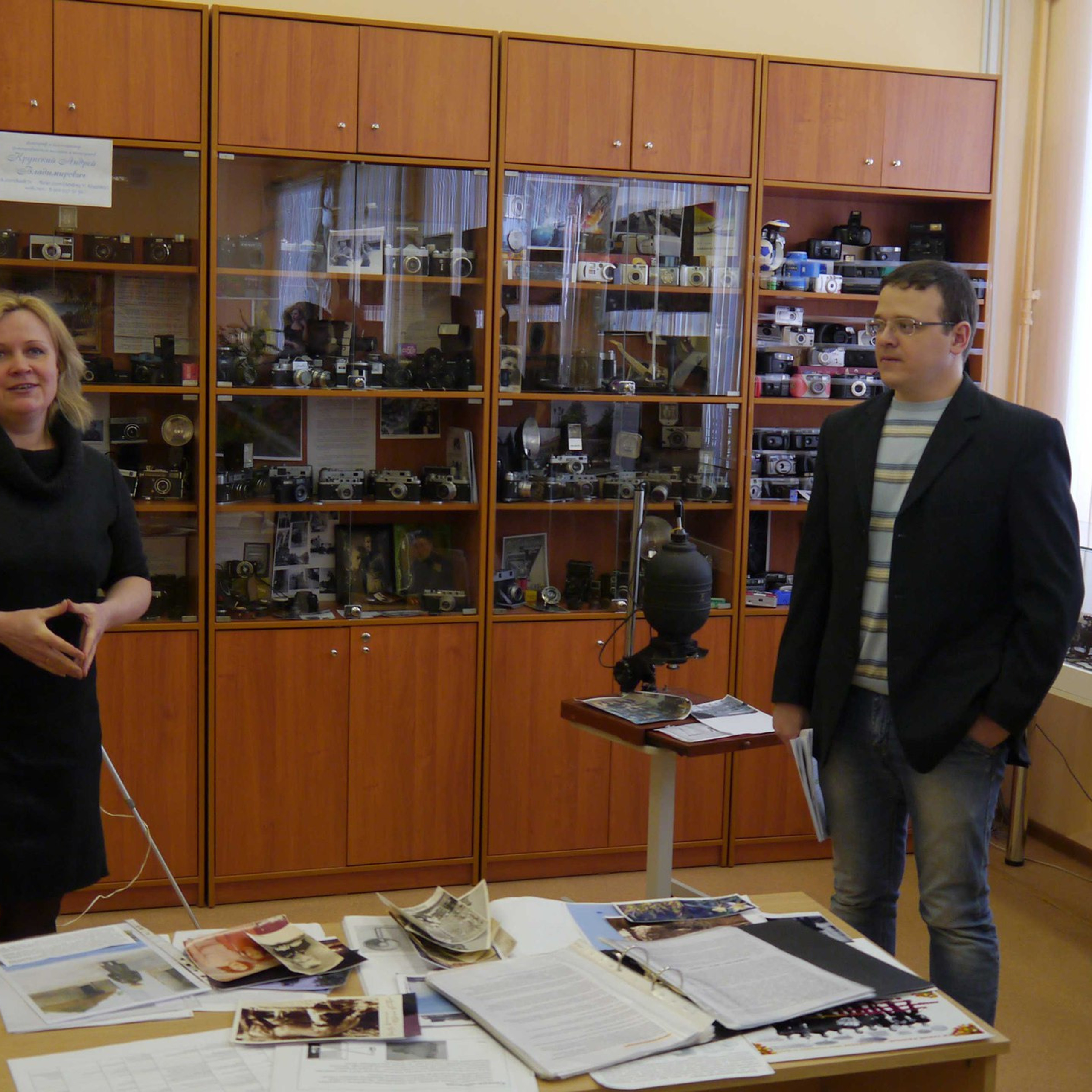 Выставки фототехники «От форматных до цифровых». Фотограф в Туле Крупский АнДРей. Фотостудия «КАДР71» в Туле