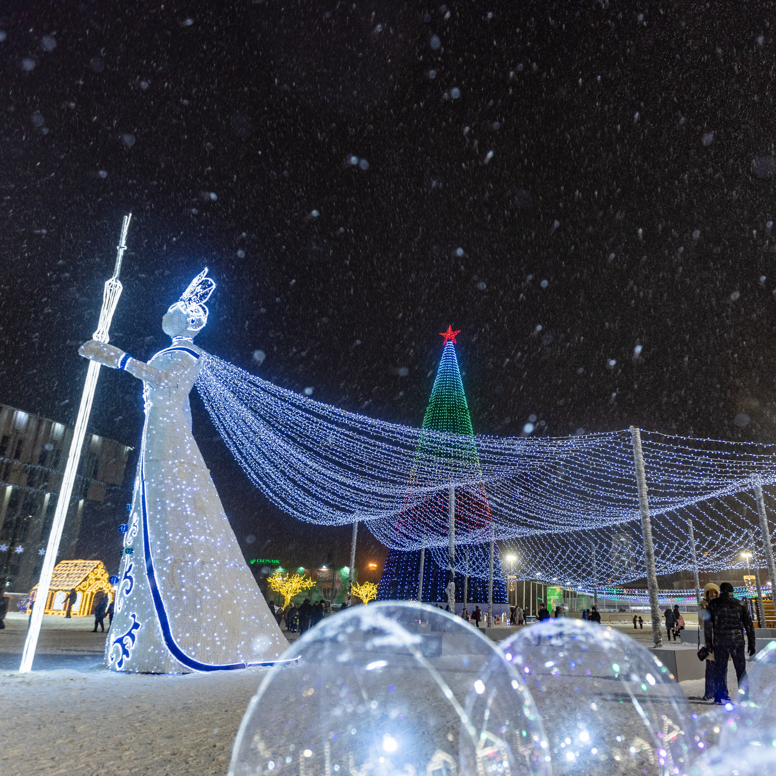 Новогодняя Тула 2022 (Снежная королева на площади)