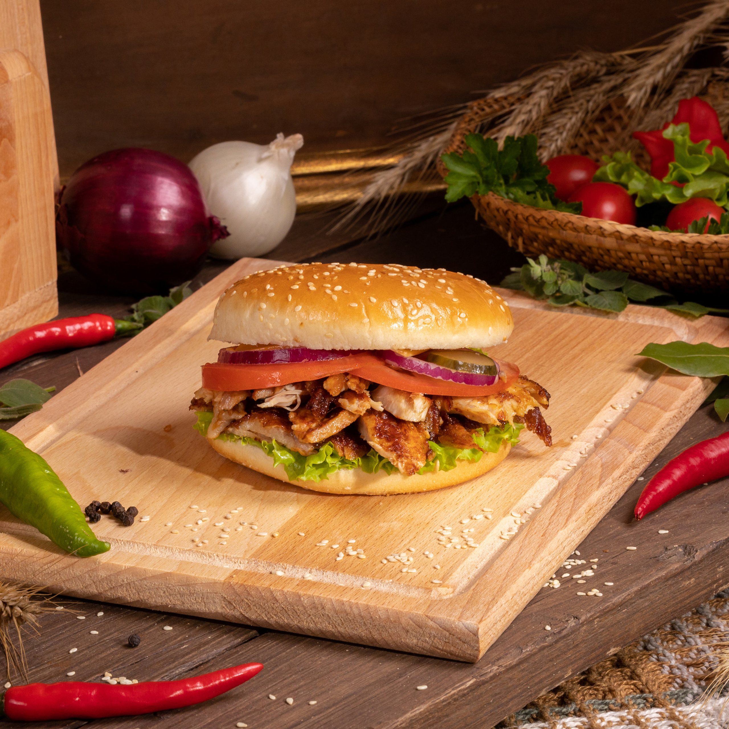 Фотосъемка еды: бургеры, шаурма, нагетсы…Roll&Burger by Tago_chef