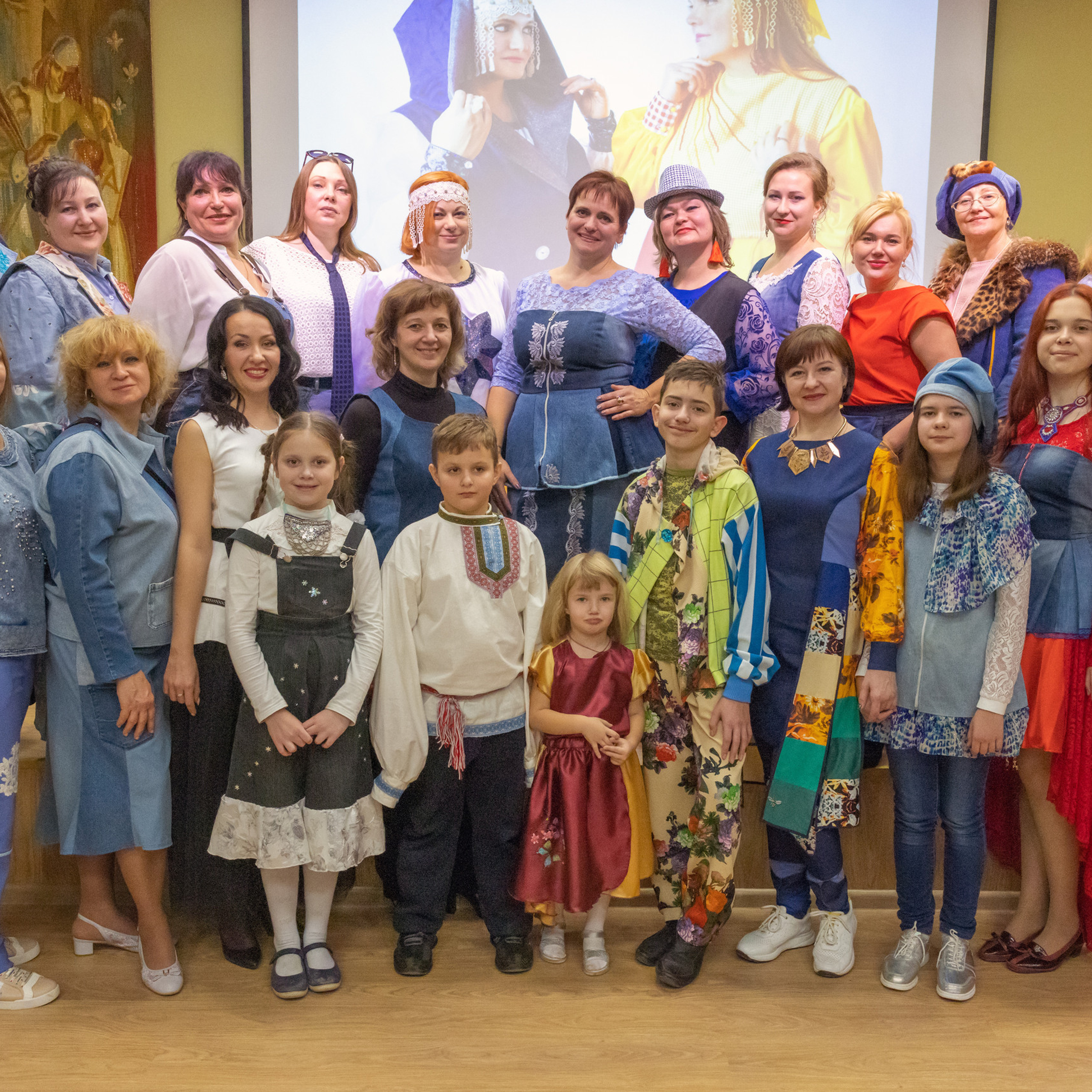 Показ Тульского кутюрье Барабановой Светланы.