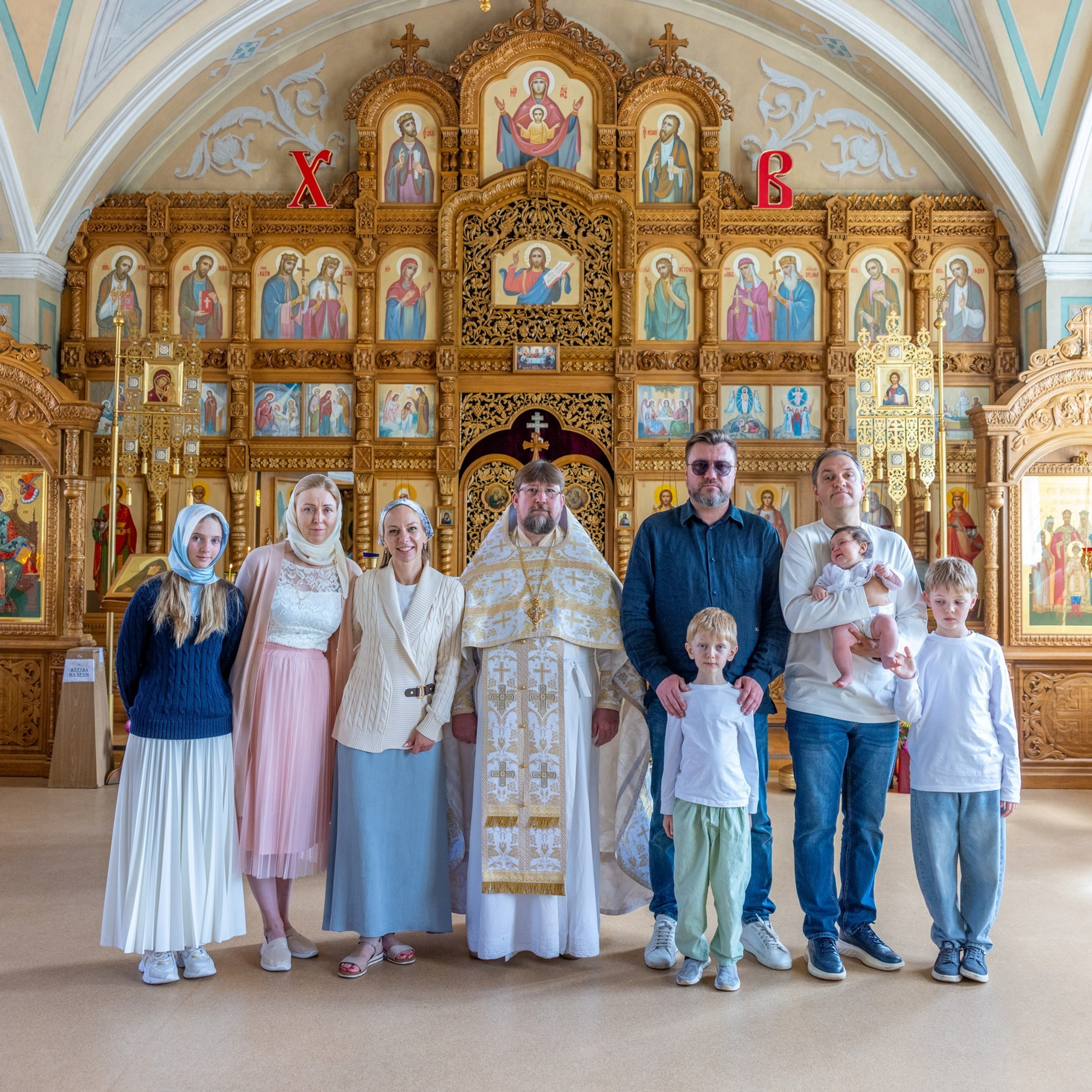 Крещение в&nbsp;Храме Серафима Саровского в&nbsp;Туле