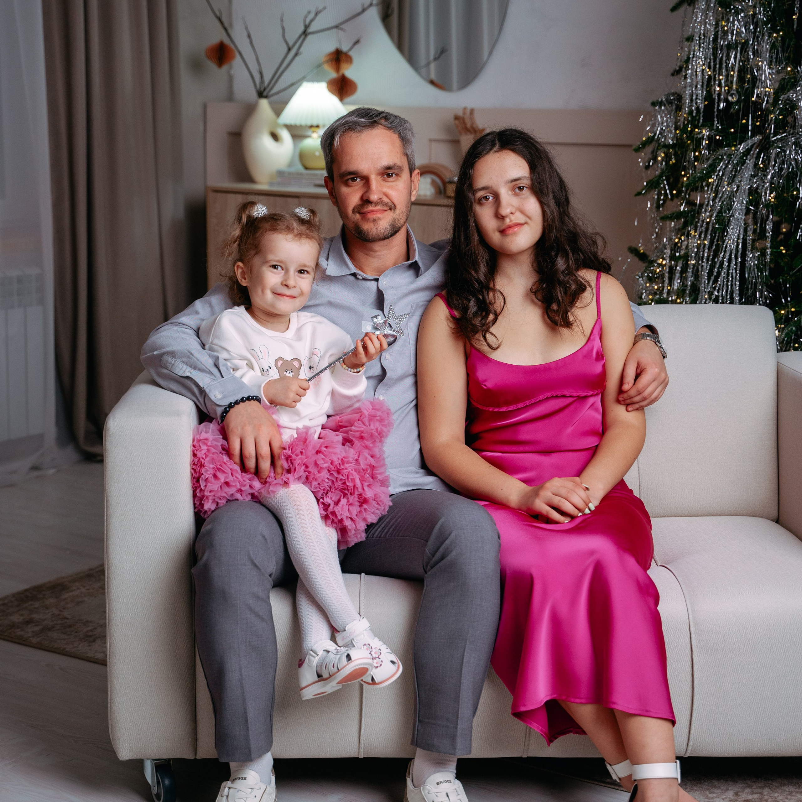 Новый год с семьёй