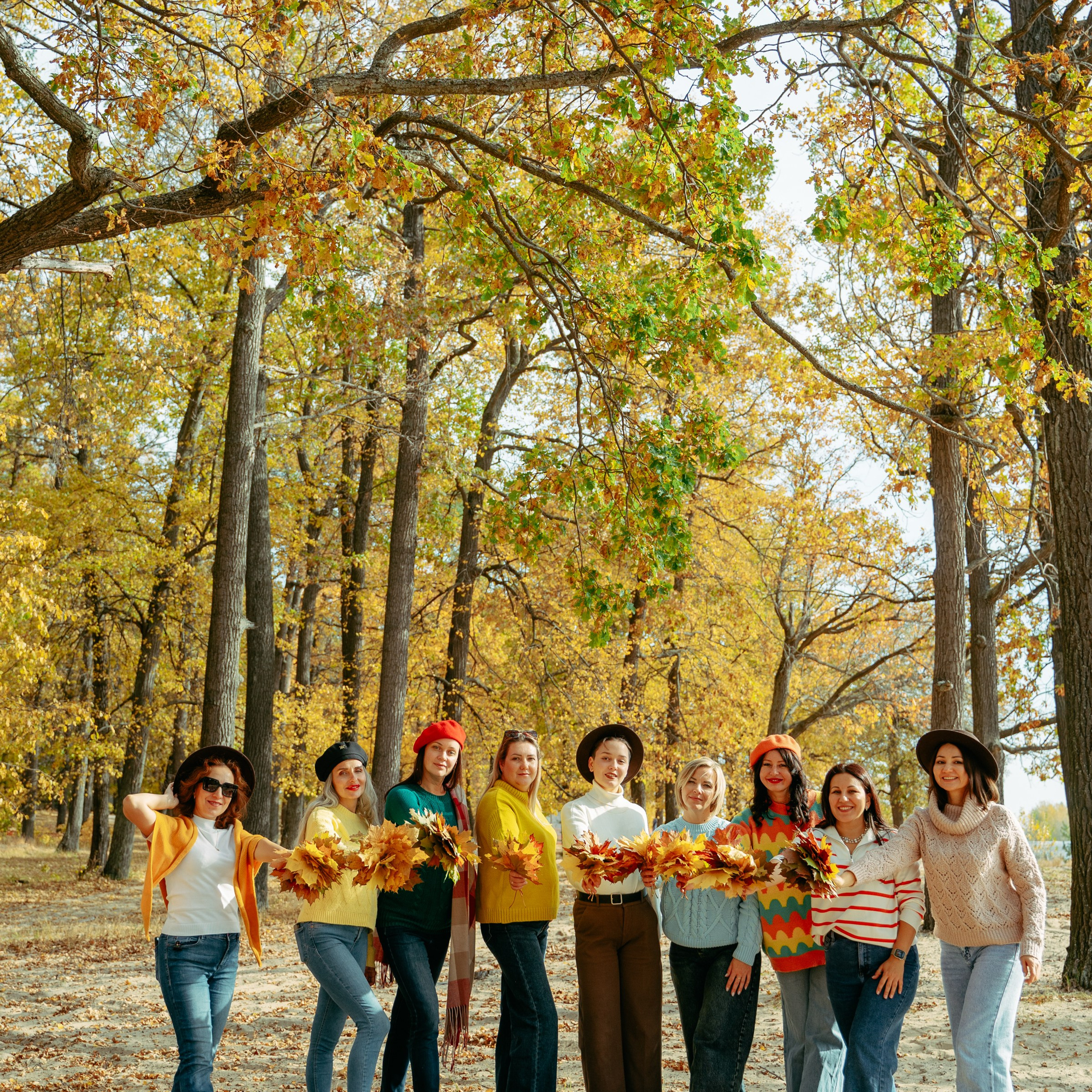 Осень с девчонками