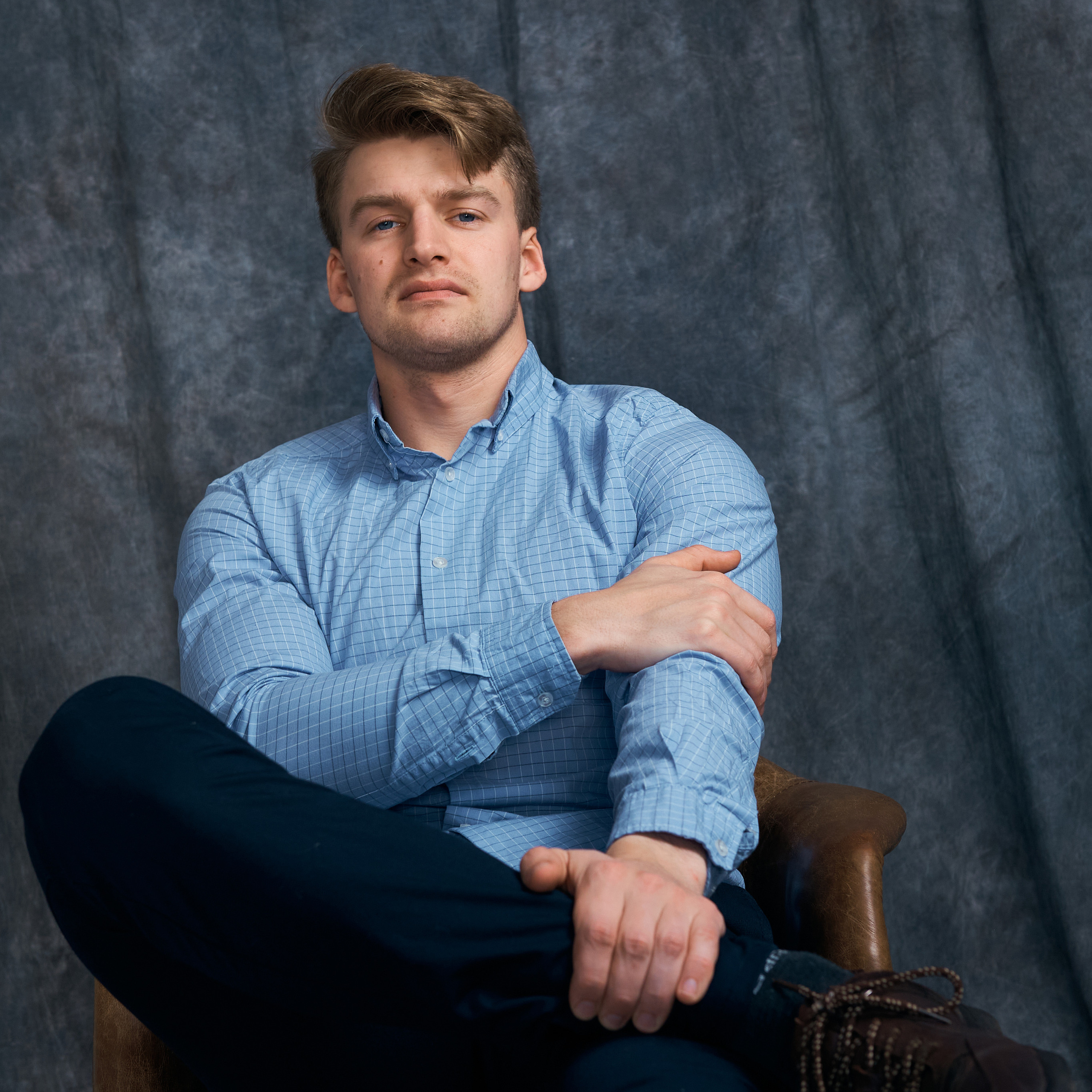 Мужской портрет в студии