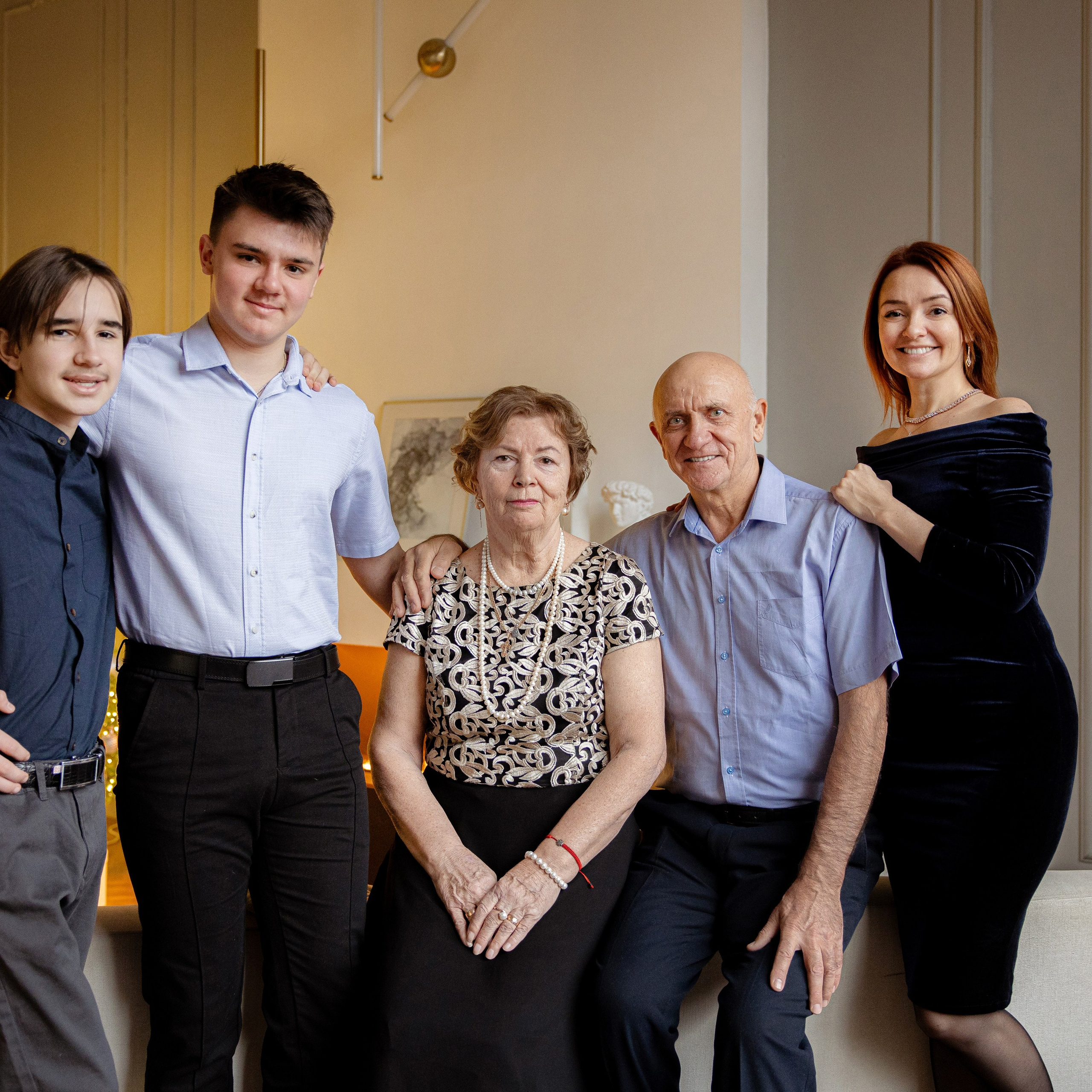 Фотосессия семьи Елены