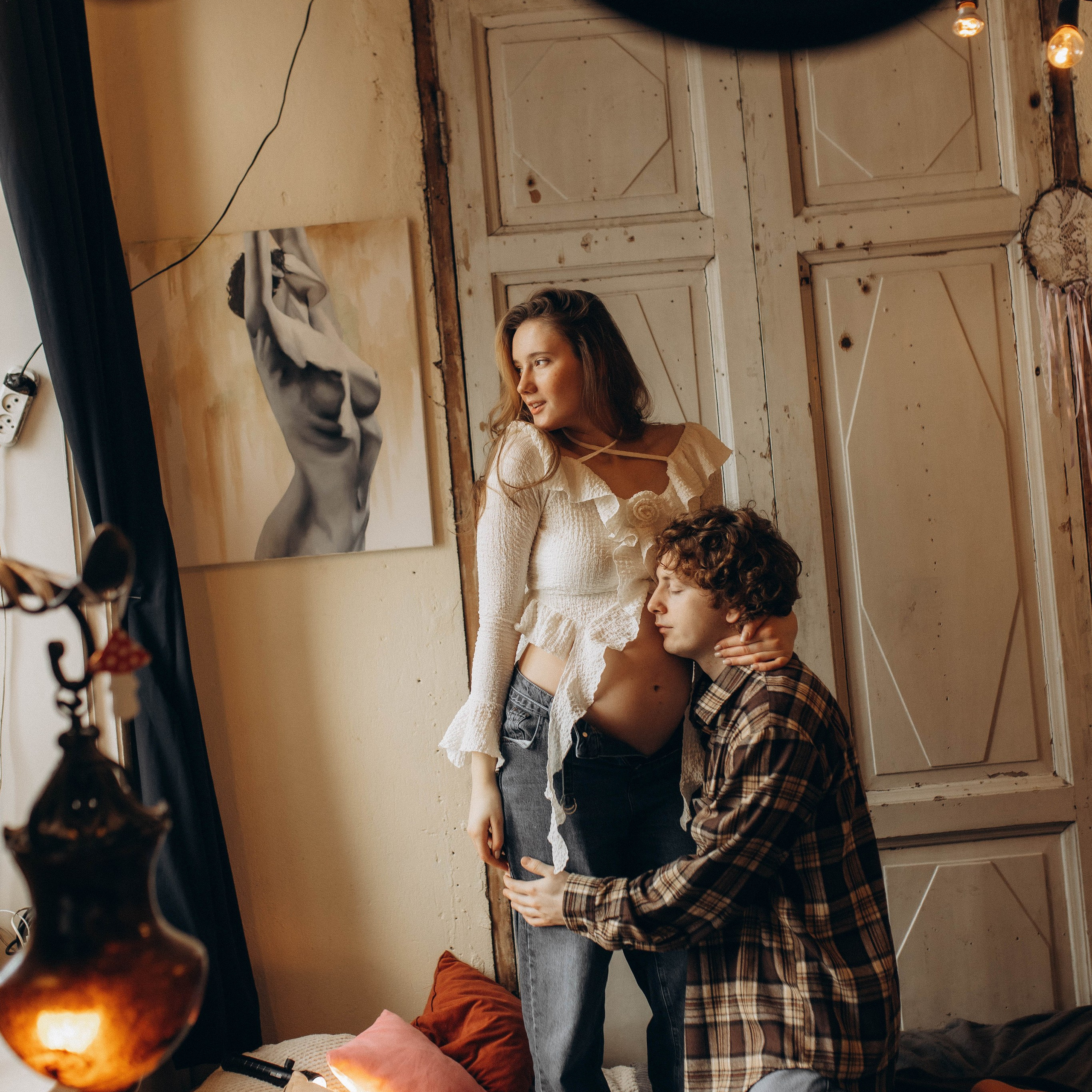 в питерской квартирке на Никольской