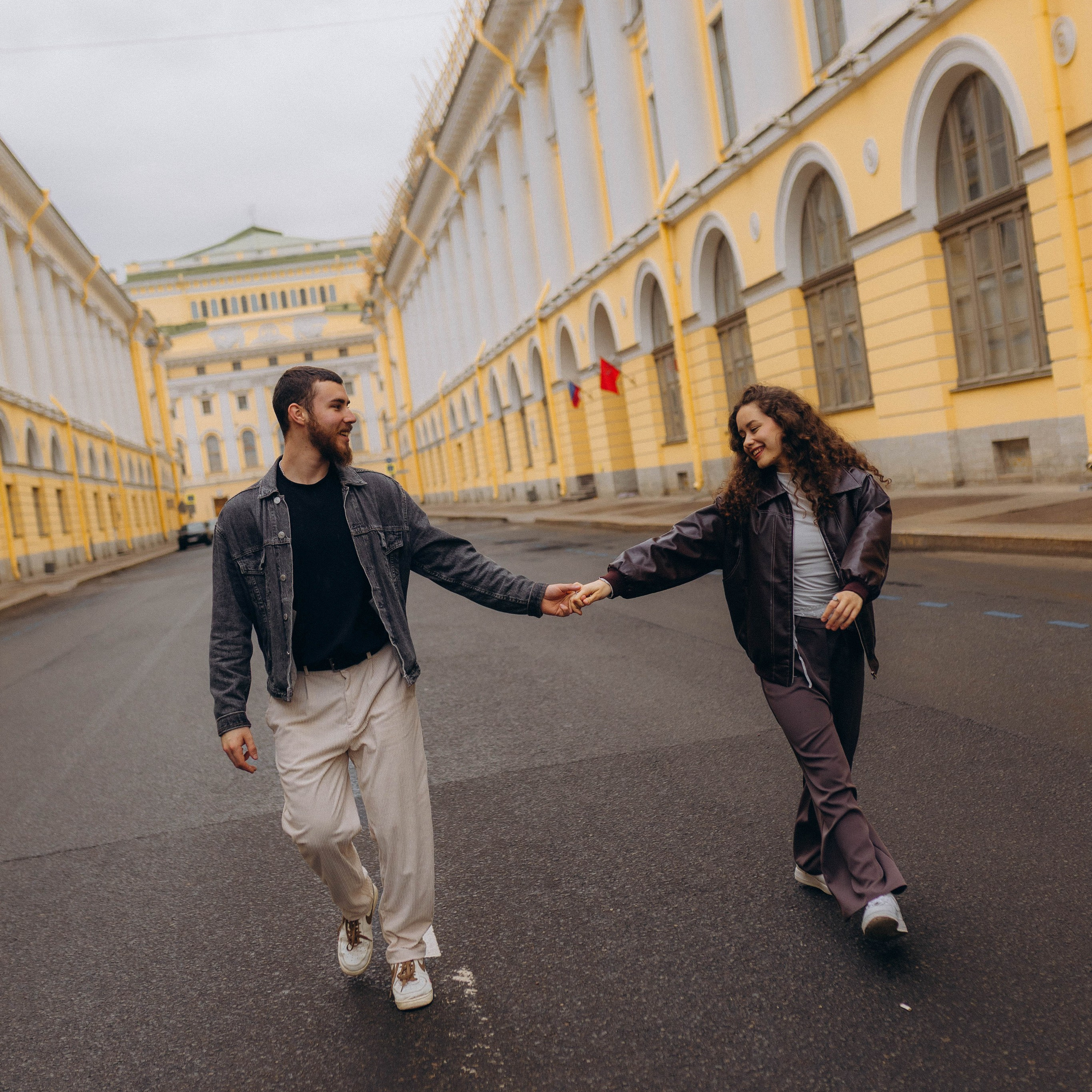 Ирина и Максим. питерский рассвет