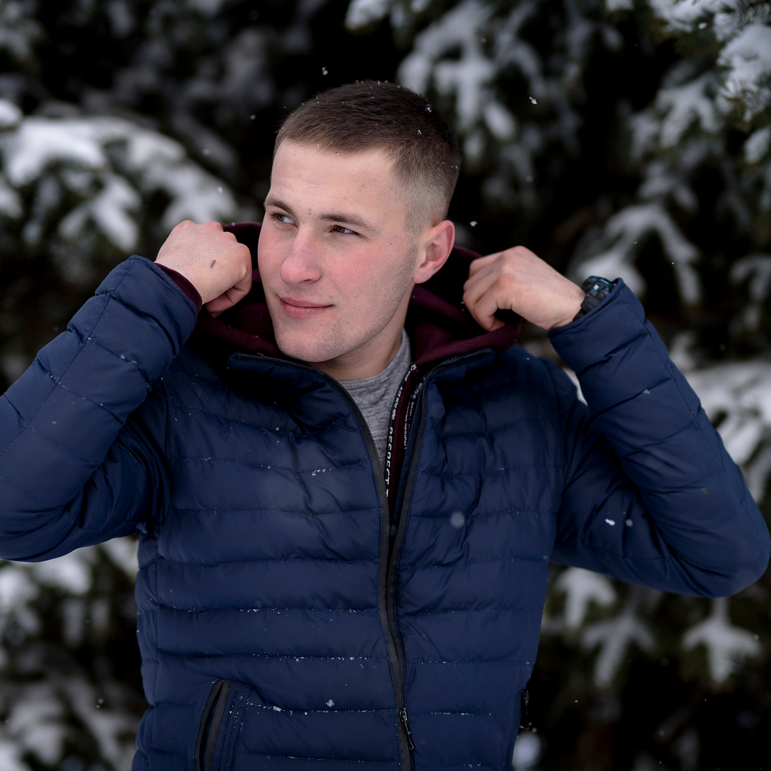 Алина и Иван. Зима