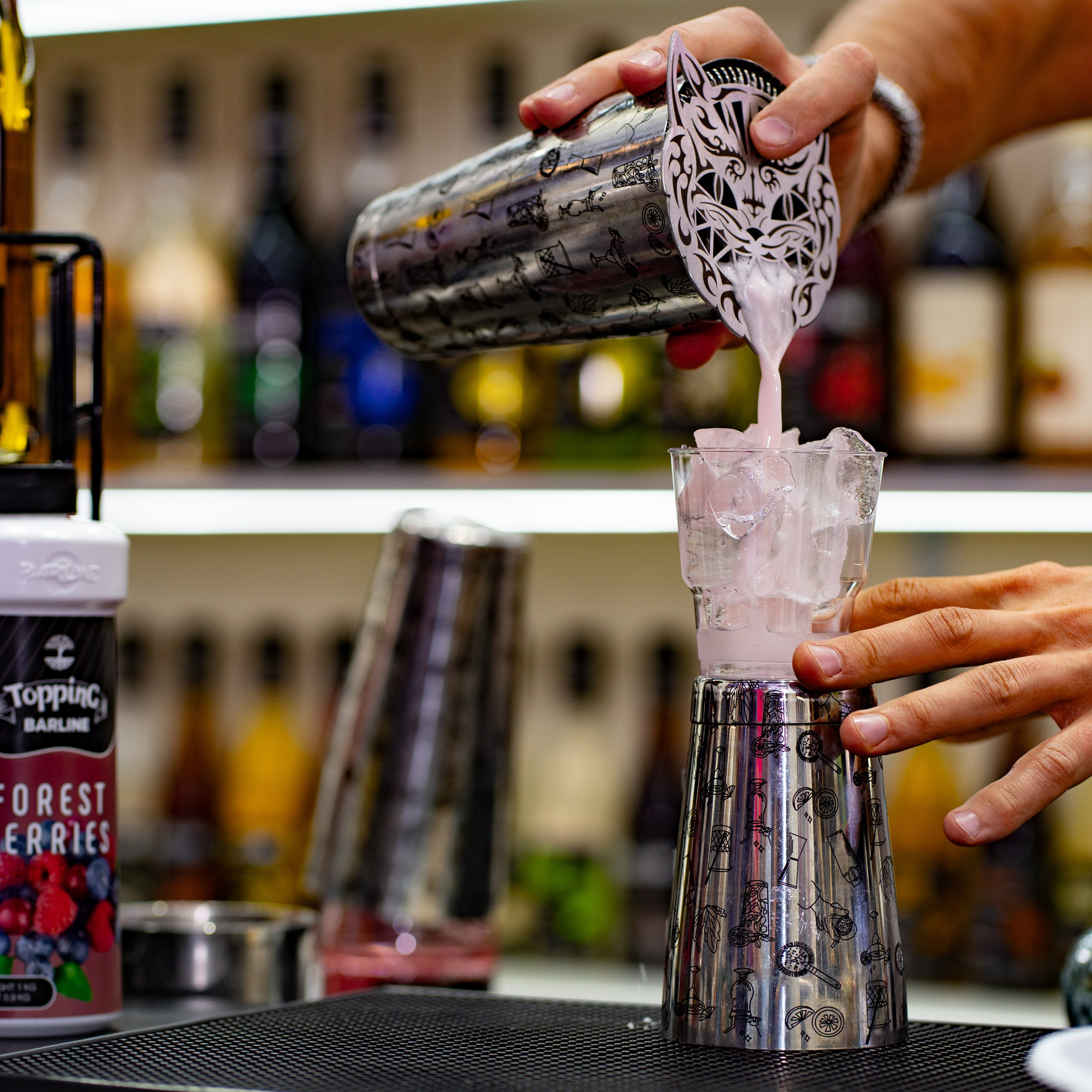 Репортаж Barline (дегустация напитков)