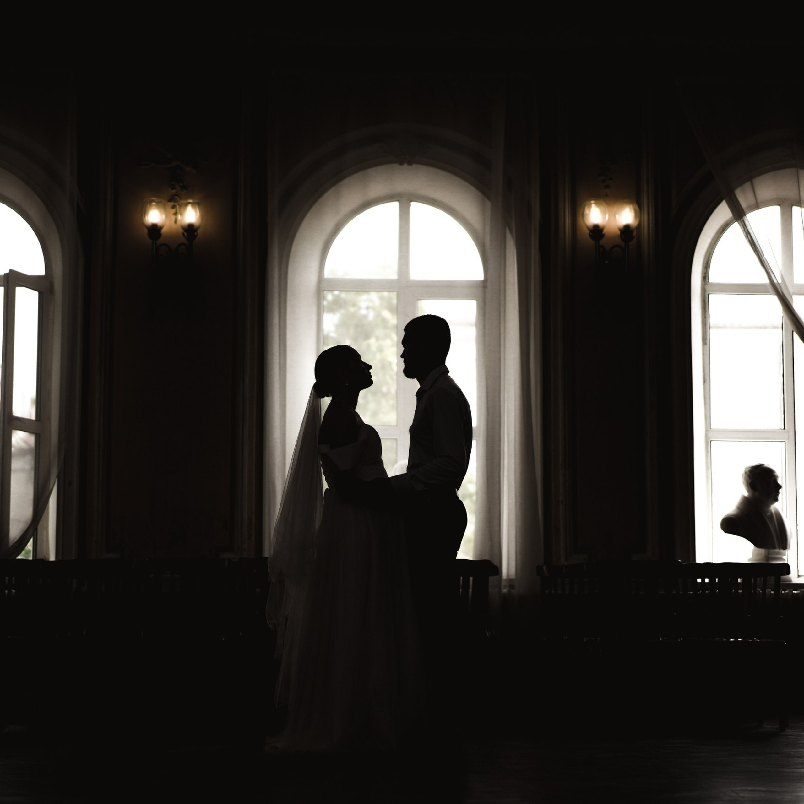 Свадебный фотограф Новочеркасск. Библиотека имени Пушкина. Олеся и Никита