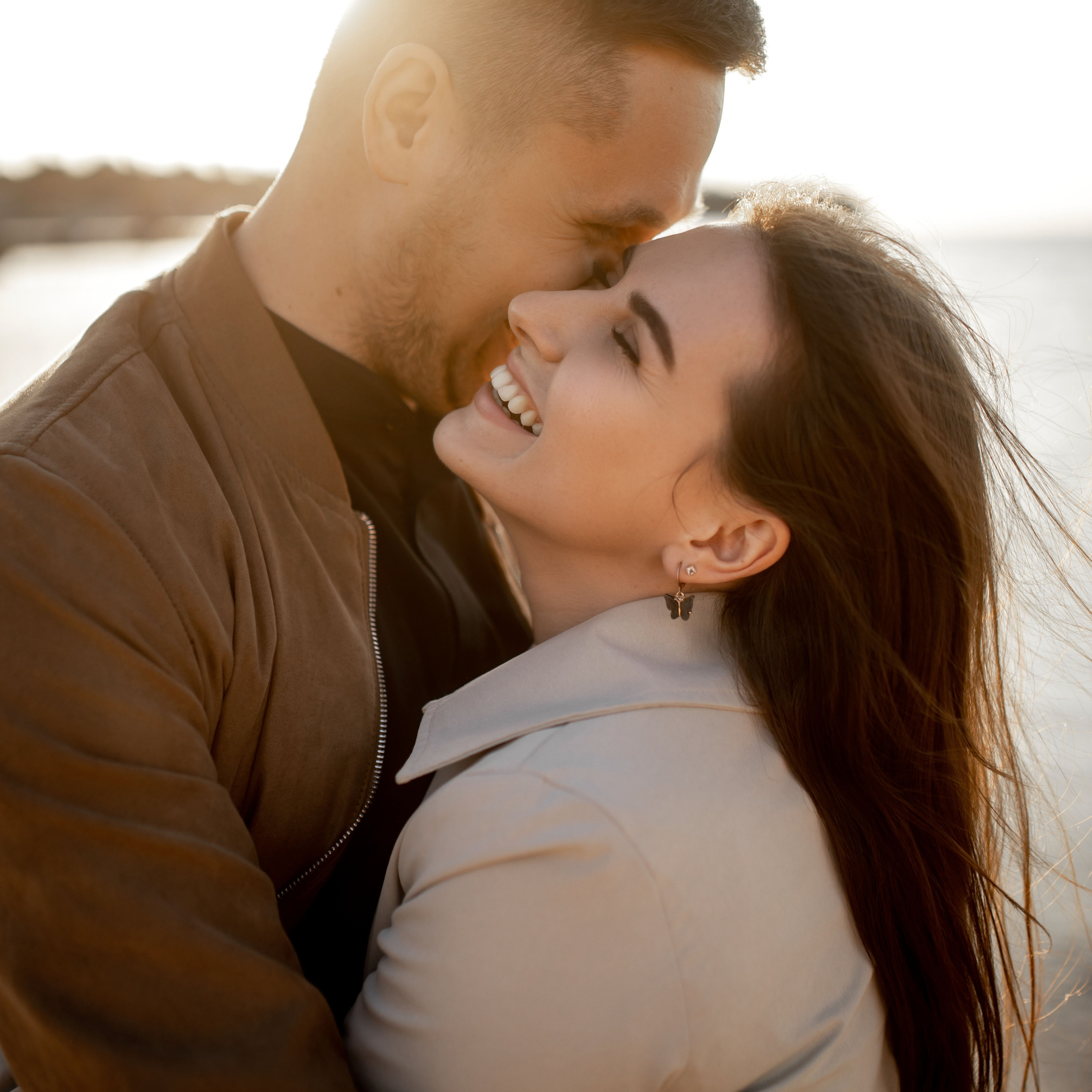 В лучах заката