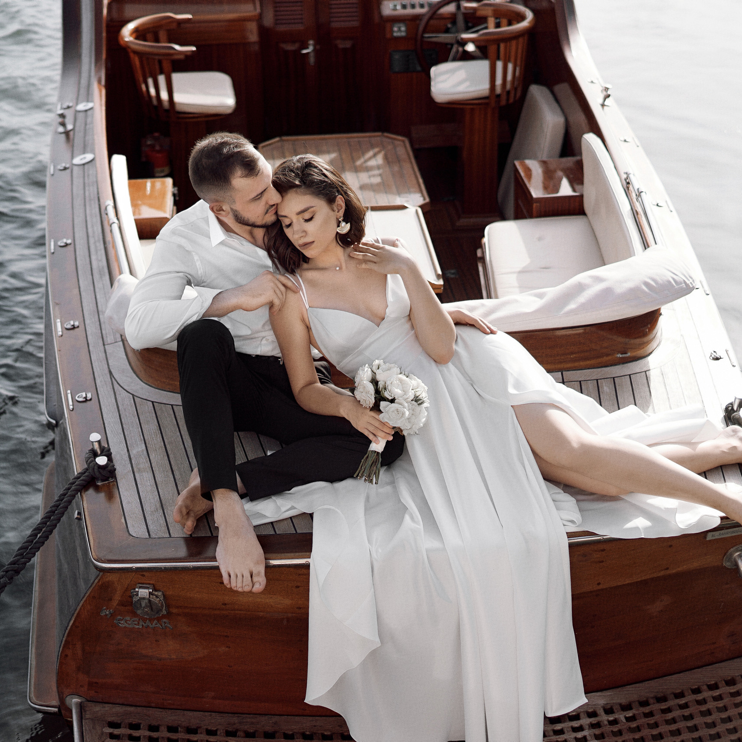 Love Story on a yacht
