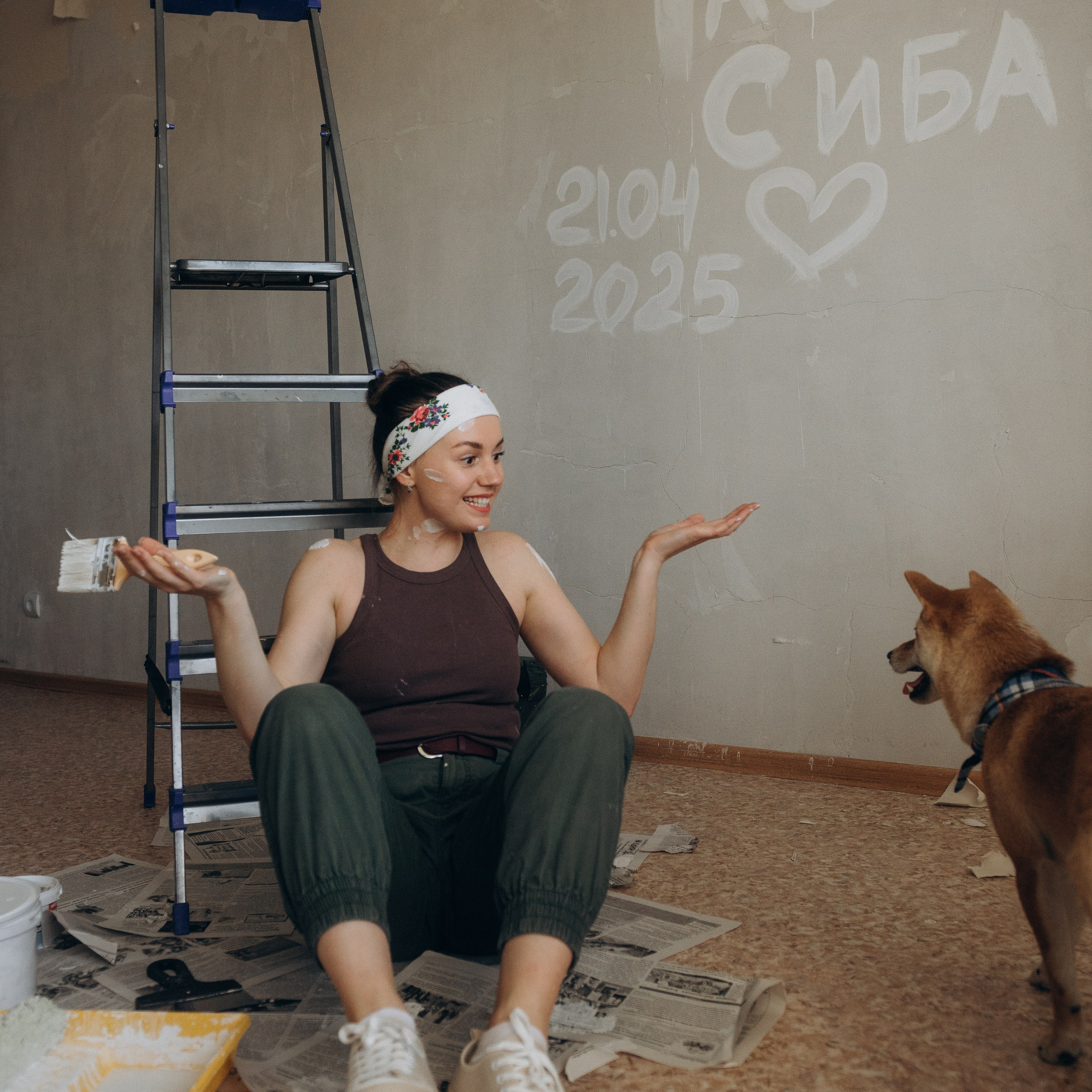 Ремонтники: Тася и Сиба