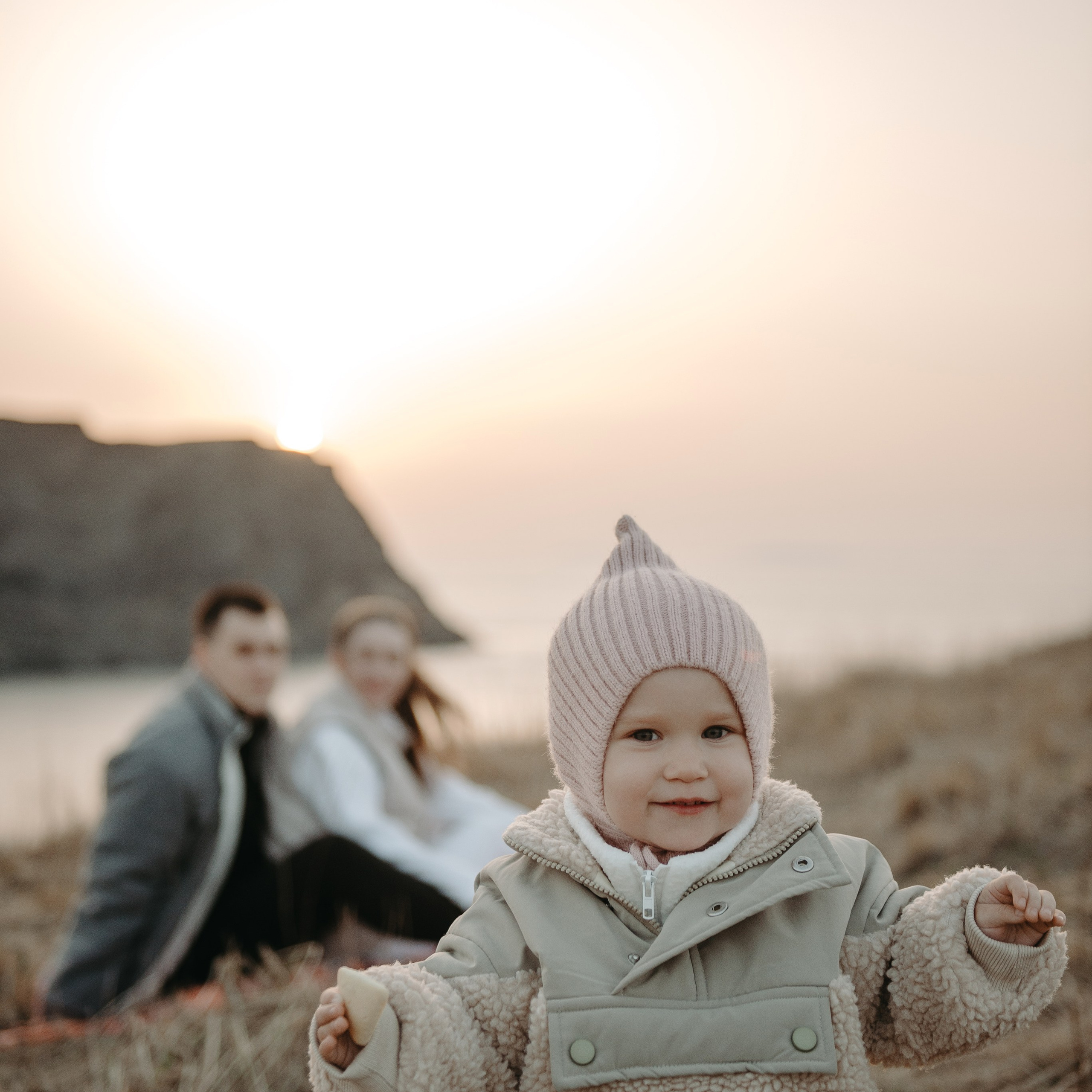 Илья, Настя и Ева