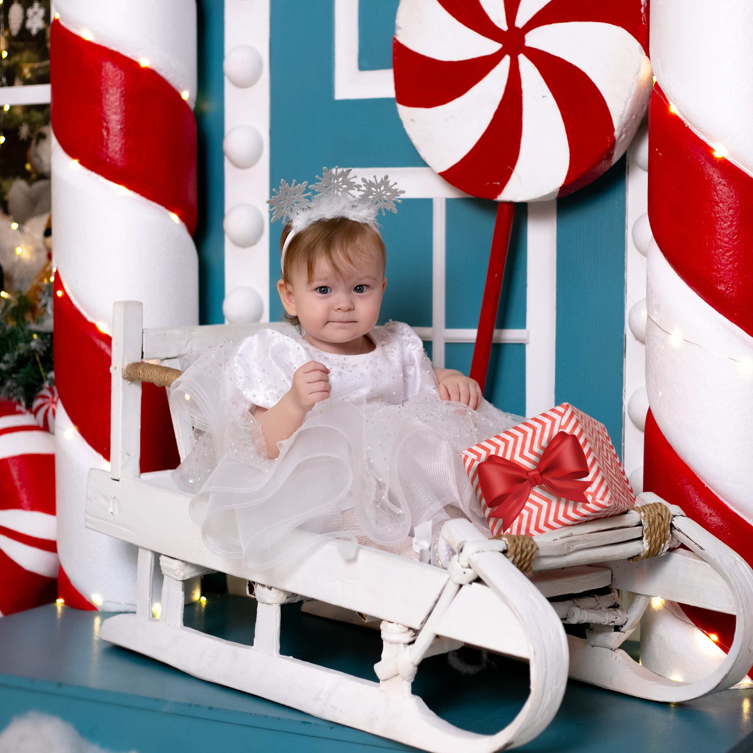 Семейная новогодняя съемка