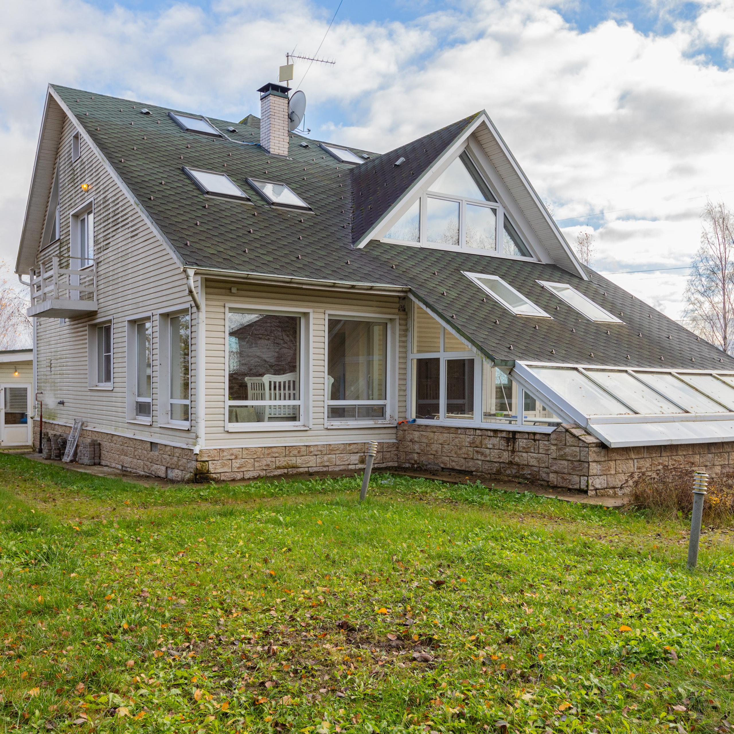 Съемка дома для продажи в д. Порошкино