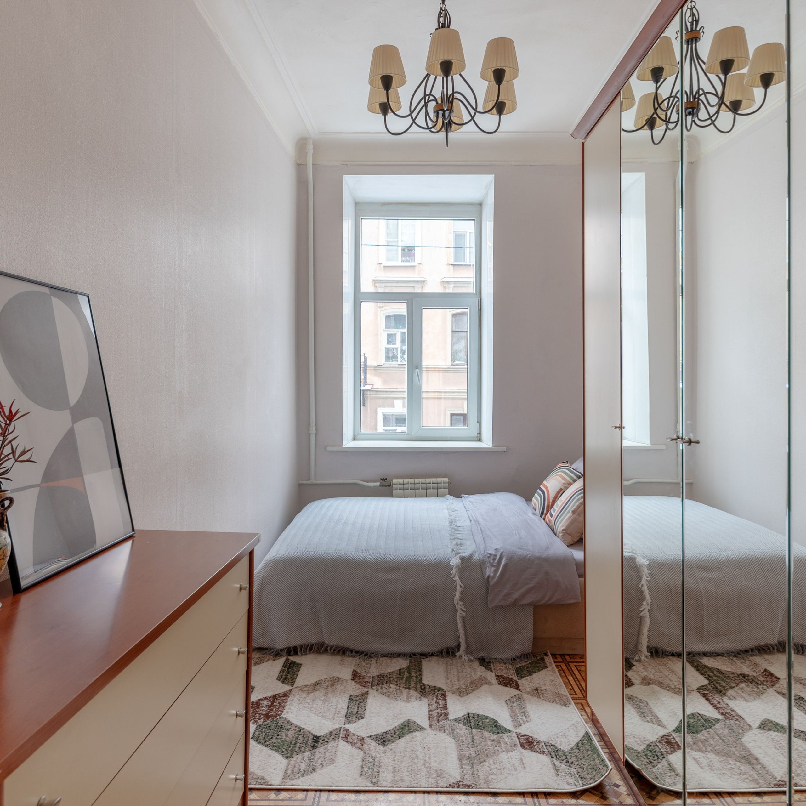 Съемка трехкомнатной квартиры для аренды на Витебском пр