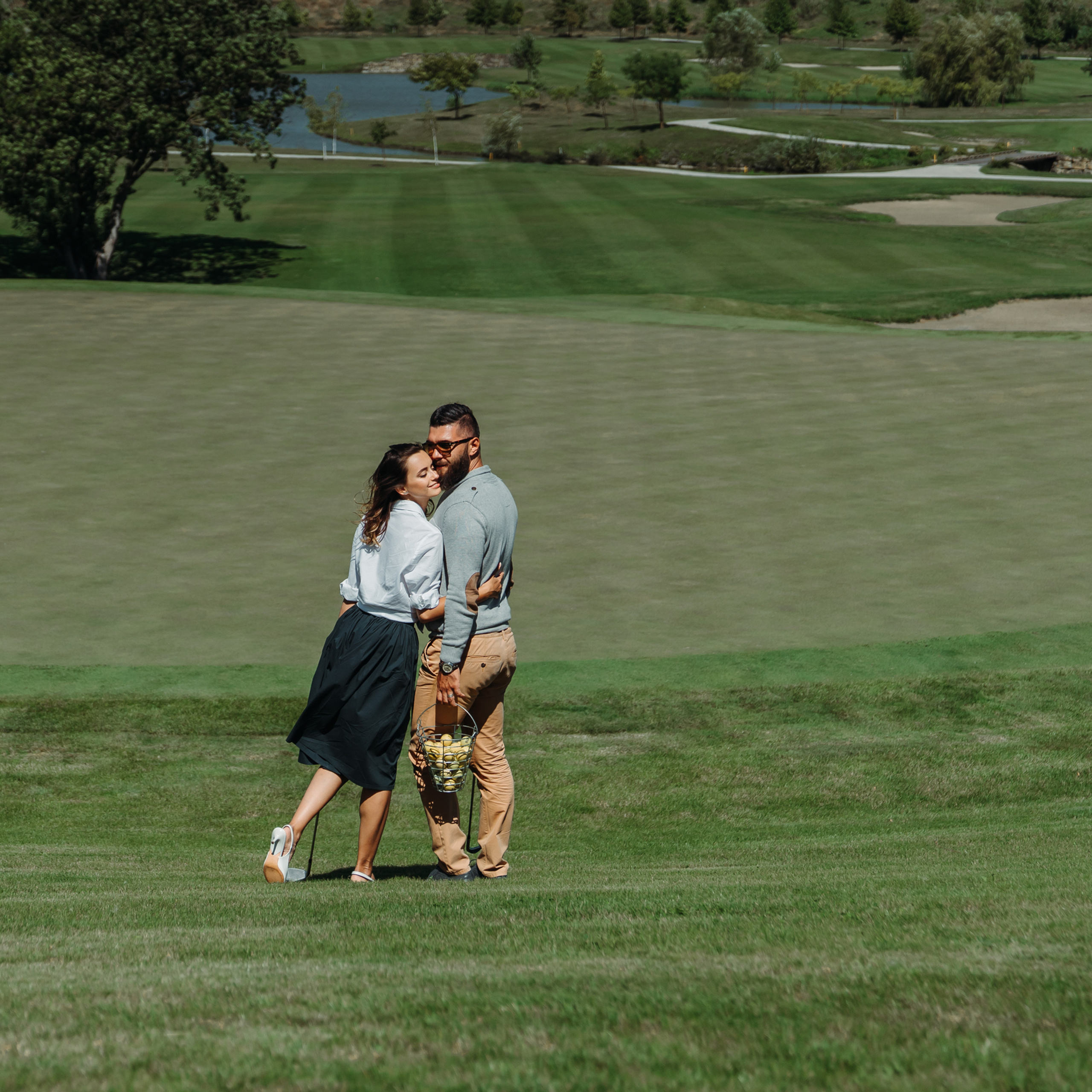 Фотосъемка красивой пары