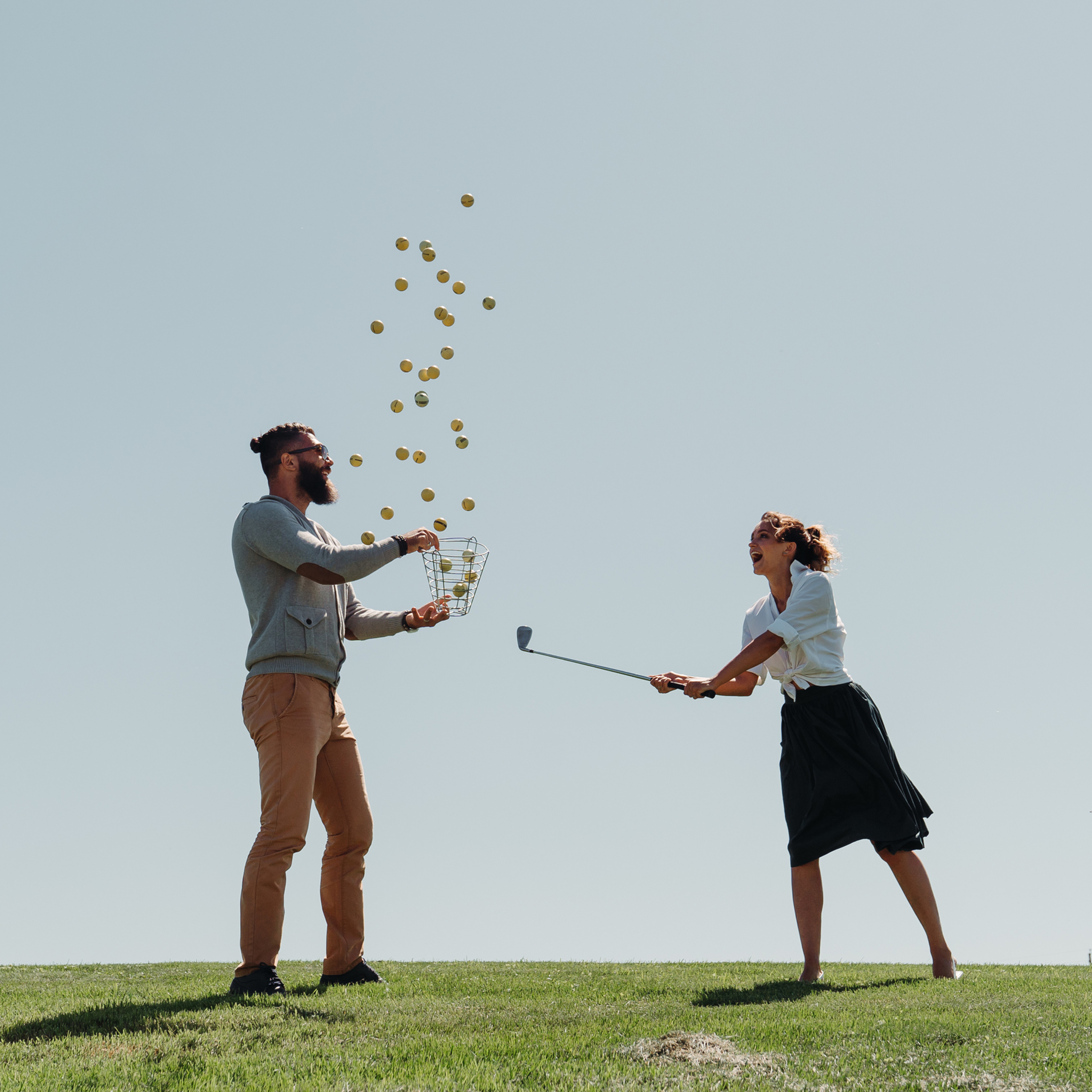 Фотосъемка красивой пары