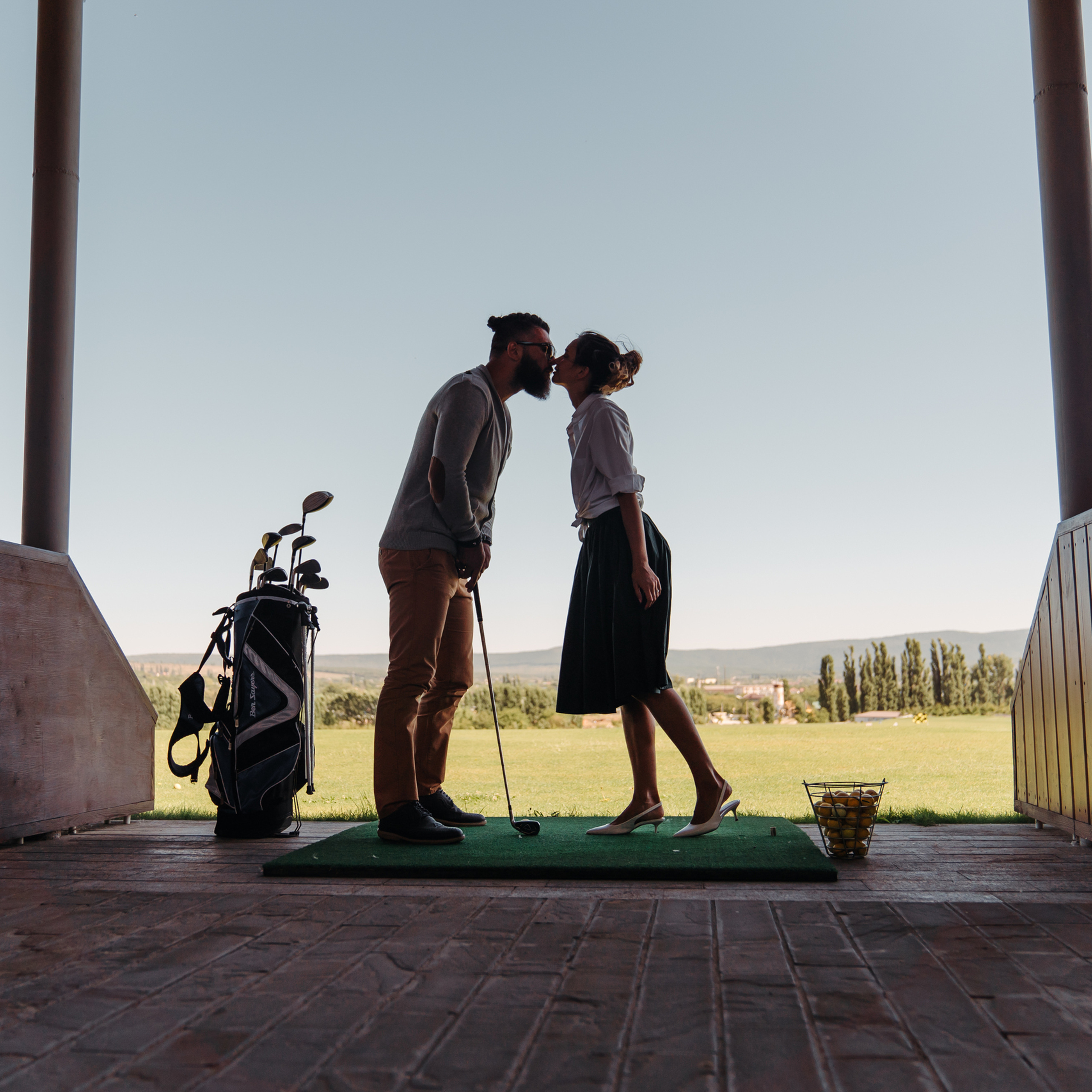 Фотосъемка красивой пары