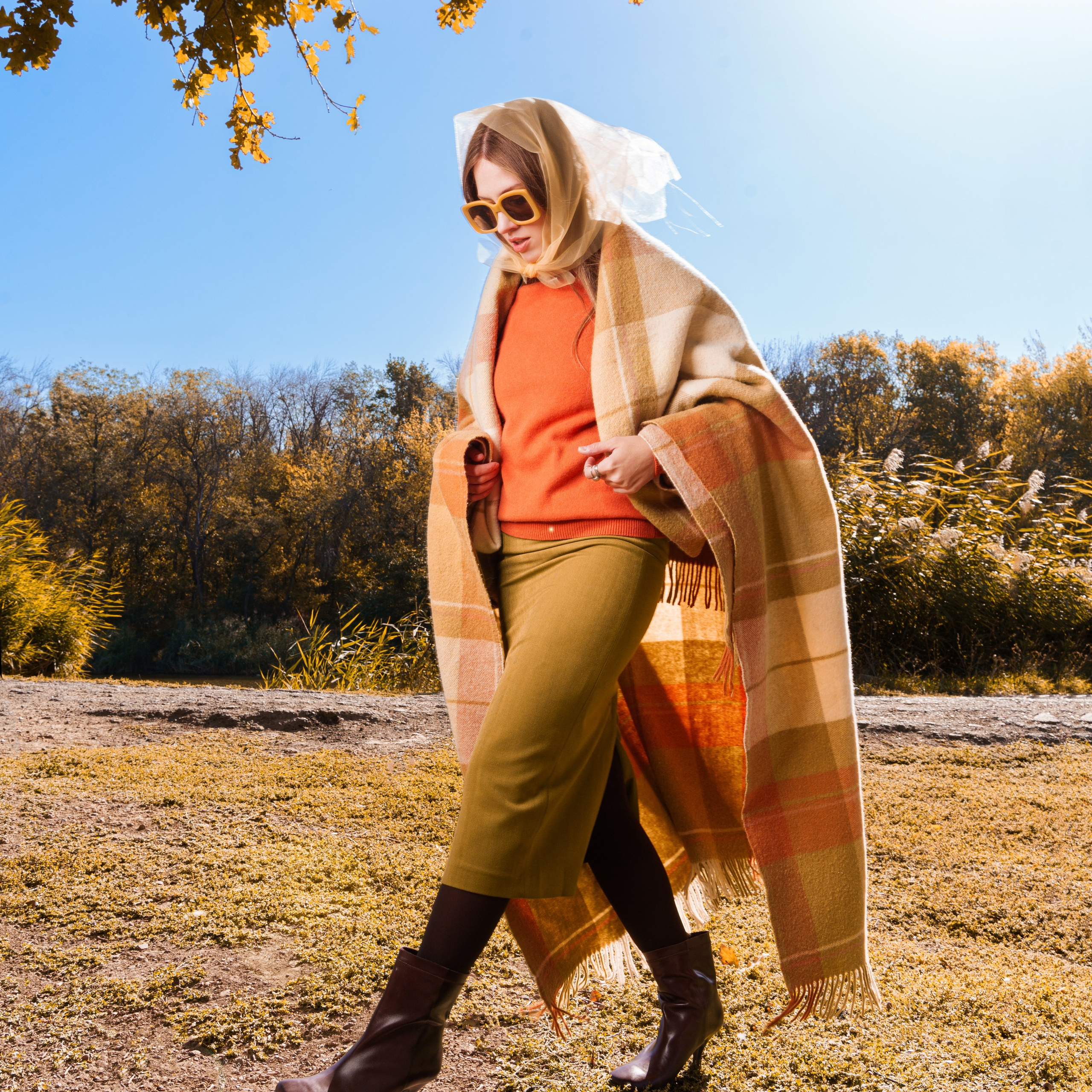 В лучах солнца