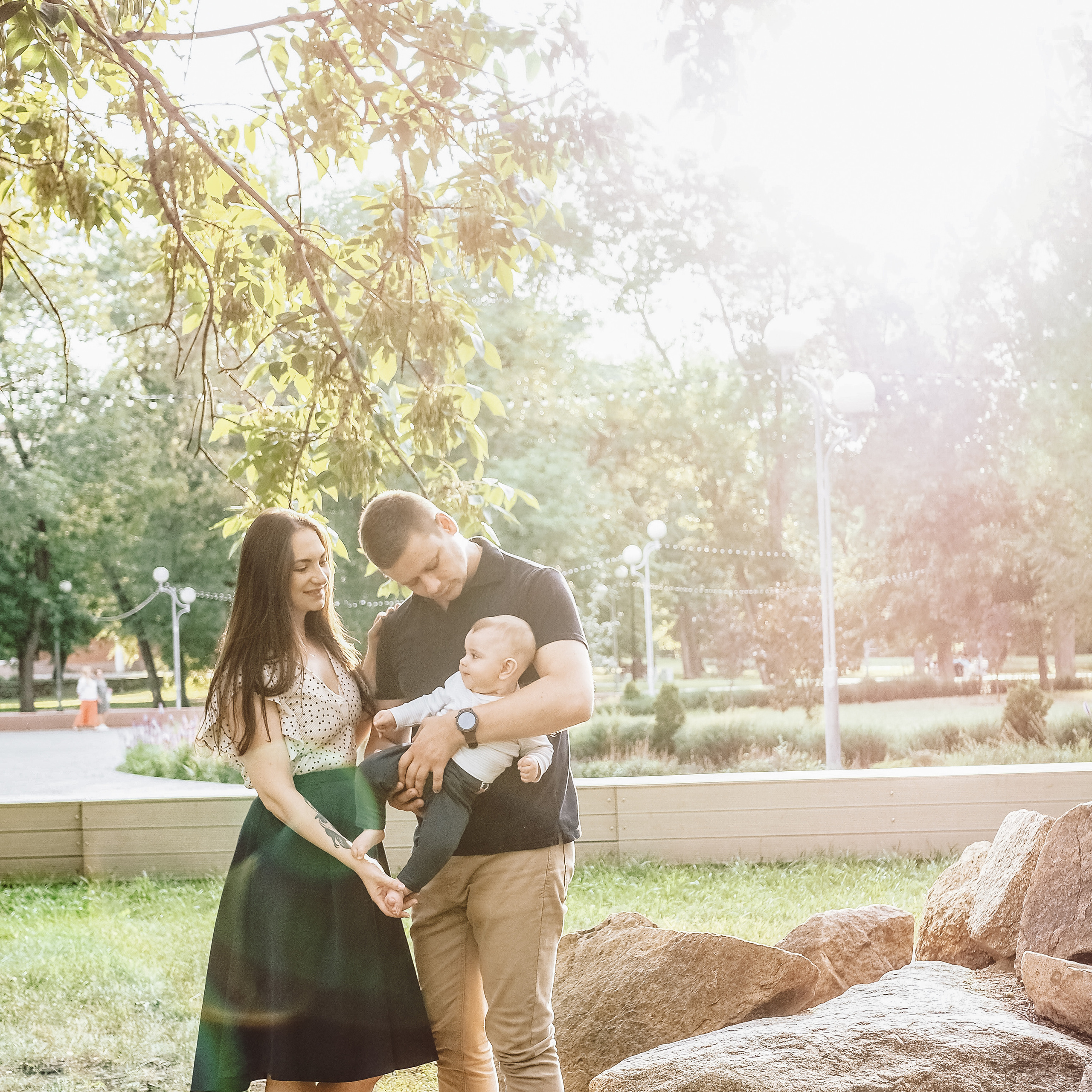 Дмитрий, Аида и&nbsp;Марк