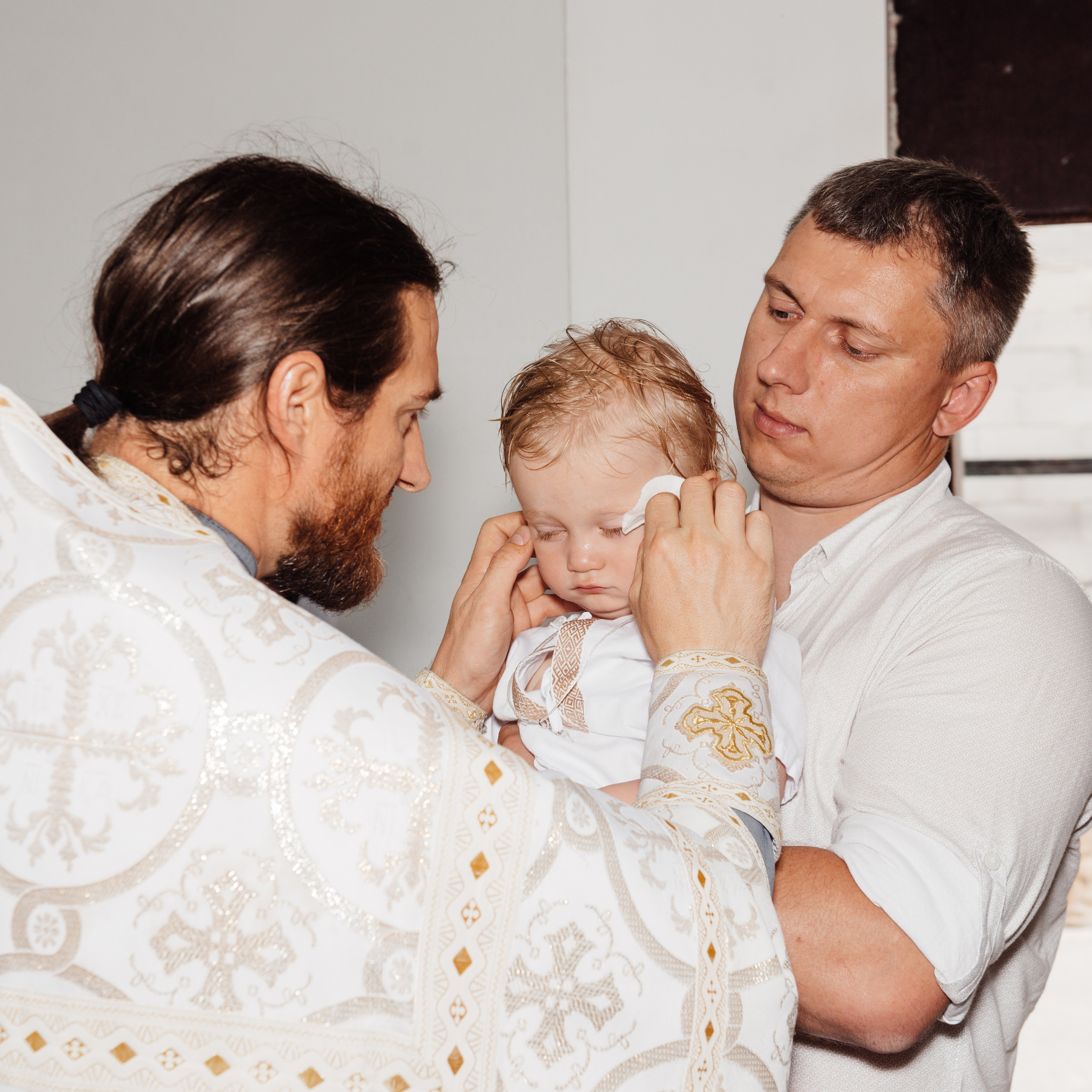 Троицкий храм Хатежино, крещение Стефана. Фотограф в Минске