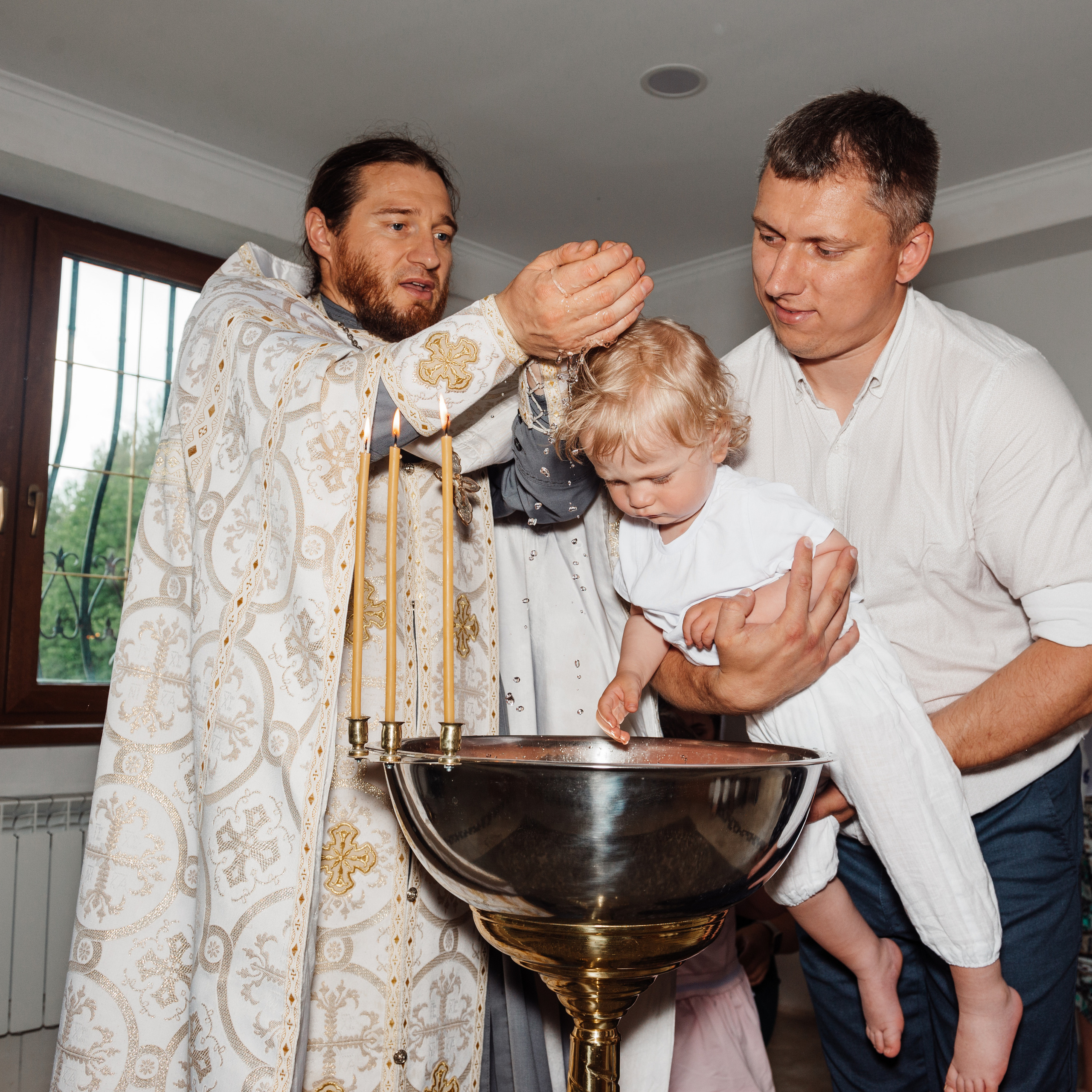 Троицкий храм Хатежино, крещение Стефана. Фотограф в Минске