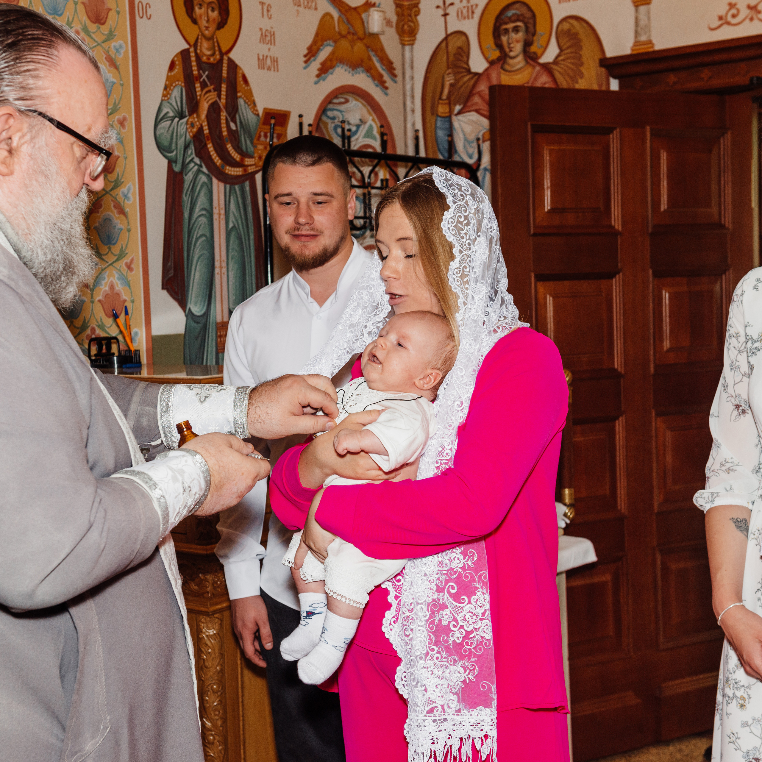 Церковь Александра Невского, крещение Мирона. Фотограф в Минске