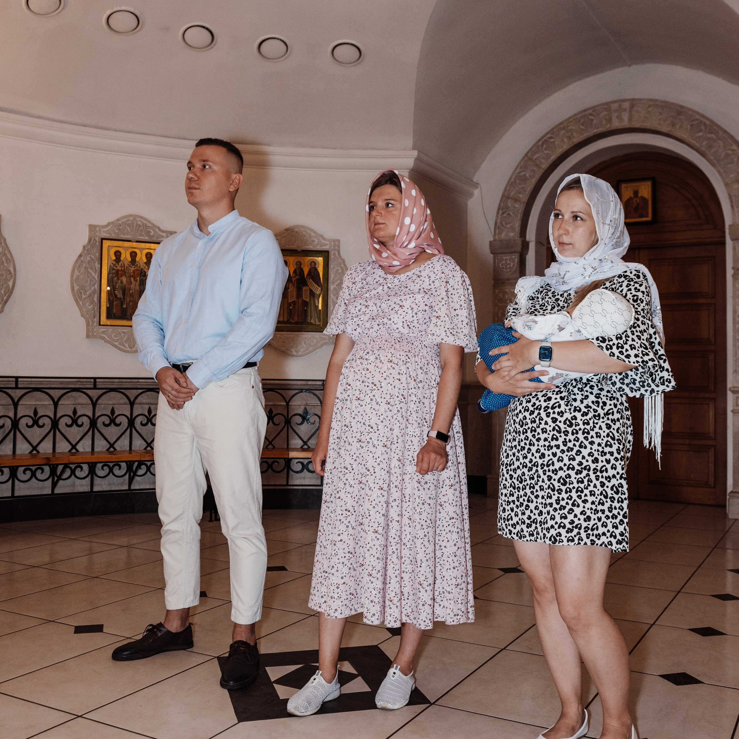 Храм Пресвятой Богородицы, крещение Марка. Фотограф в Минске