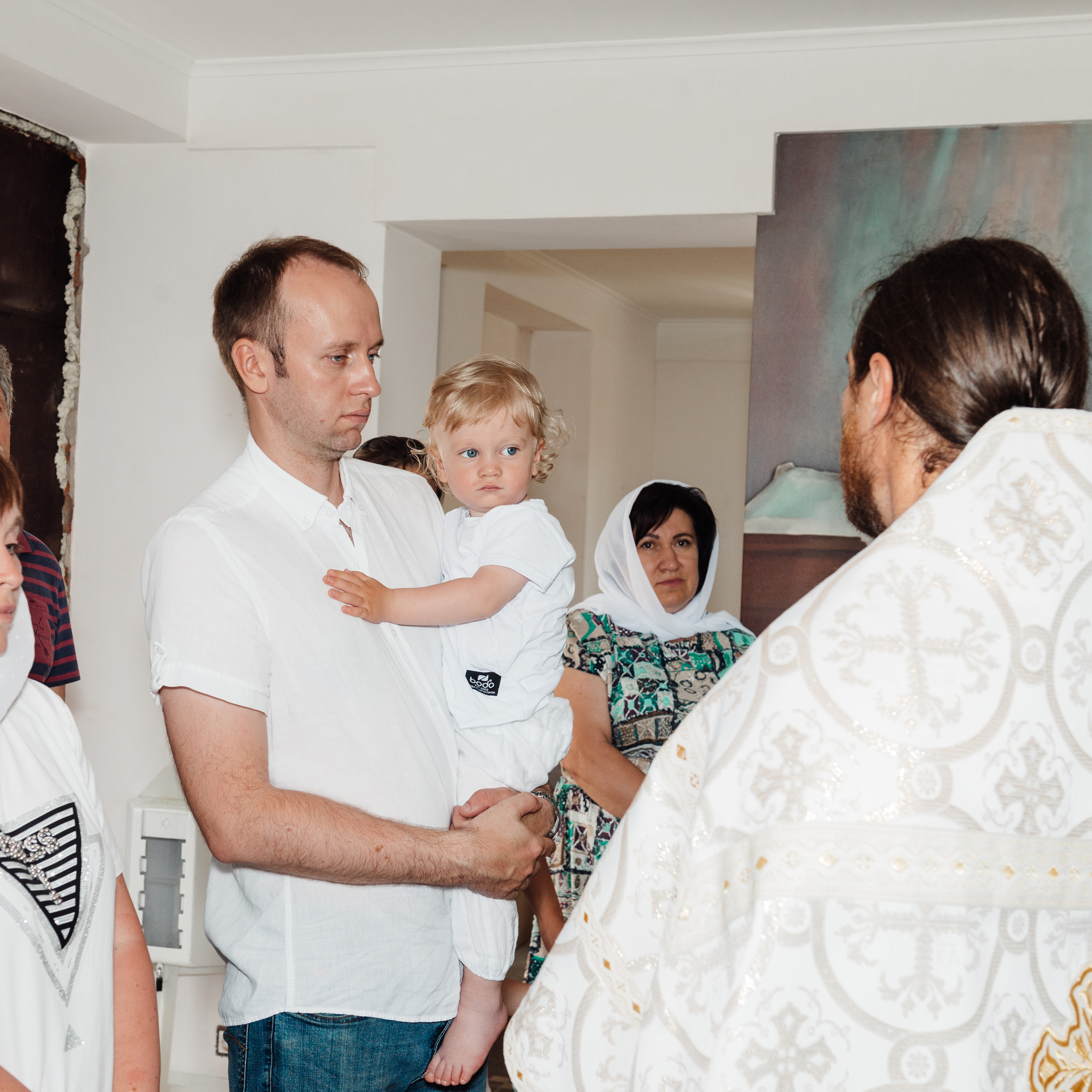 Троицкий храм Хатежино, крещение Стефана. Фотограф в Минске