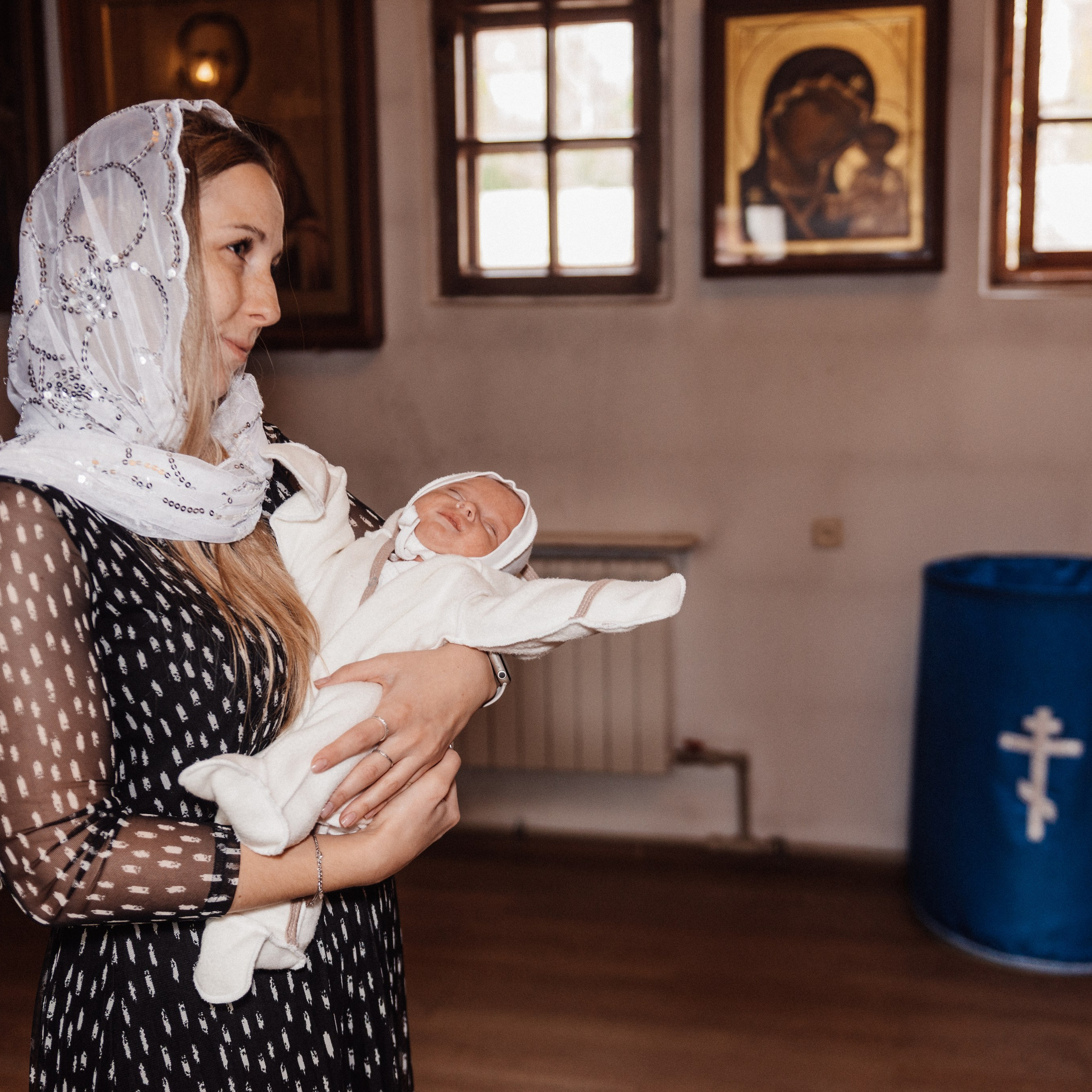 Храм Пресвятой Богородицы, крещение Алены. Фотограф в Минске