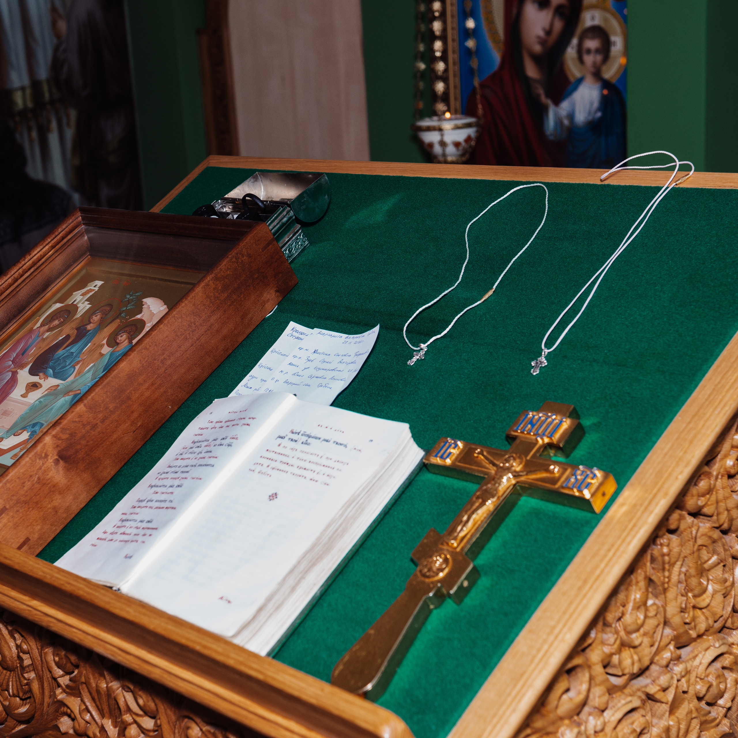 Троицкий храм Хатежино, крещение Стефана. Фотограф в Минске