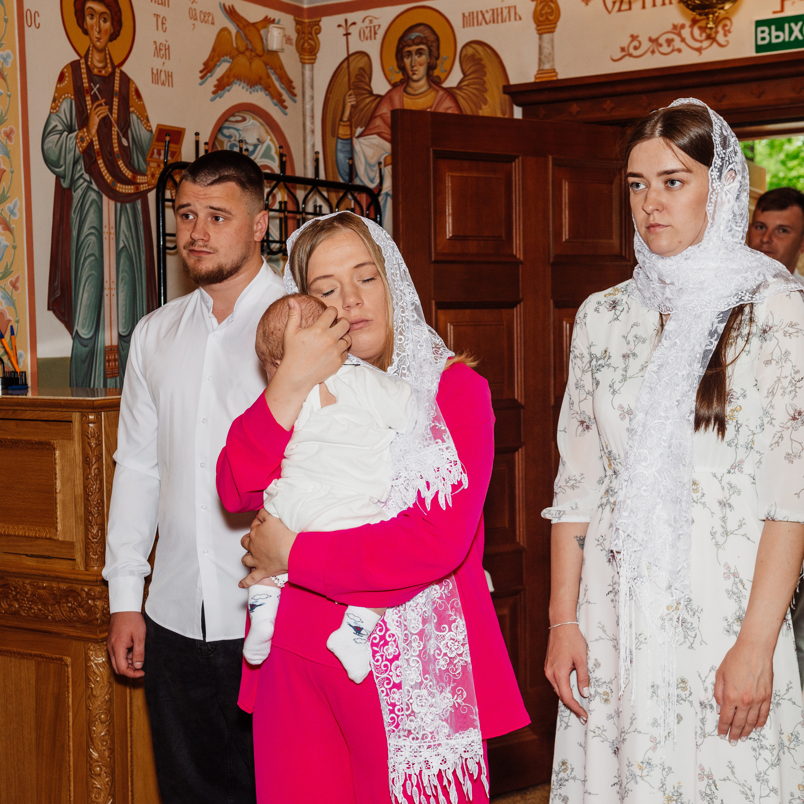 Церковь Александра Невского, крещение Мирона. Фотограф в Минске