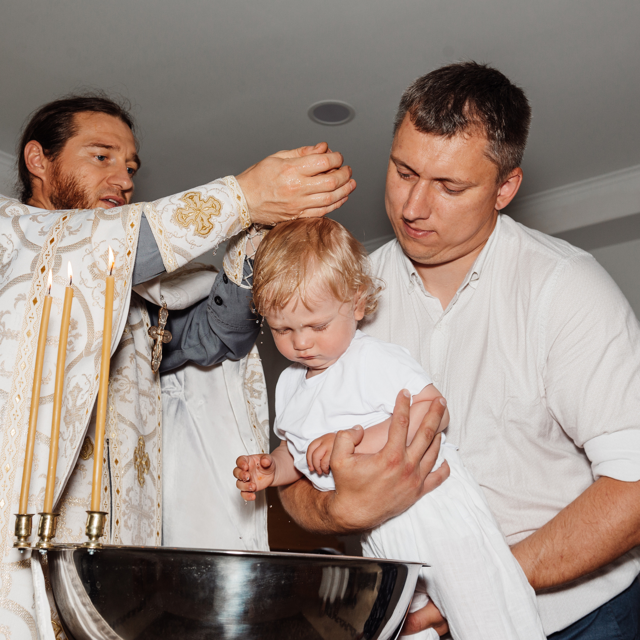 Троицкий храм Хатежино, крещение Стефана. Фотограф в Минске