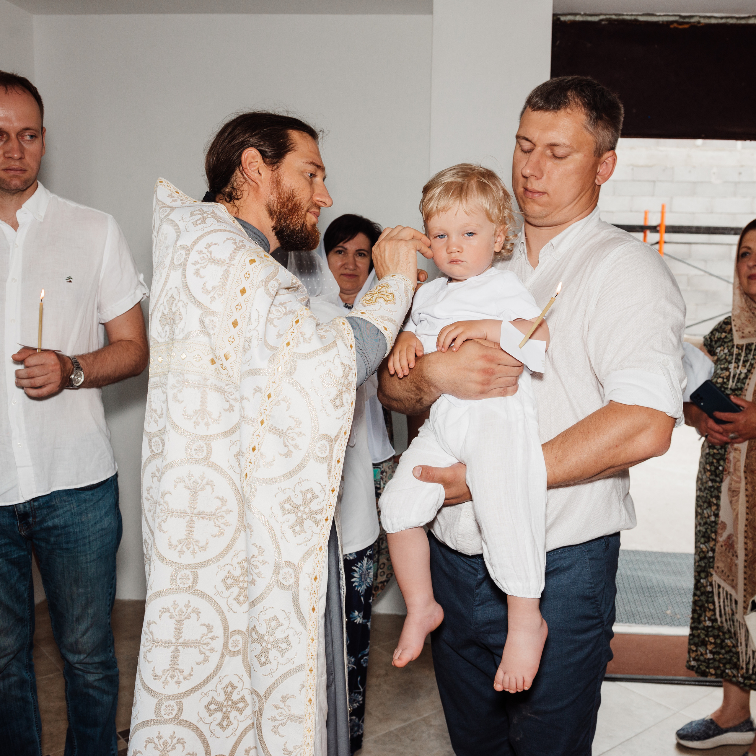 Троицкий храм Хатежино, крещение Стефана. Фотограф в Минске