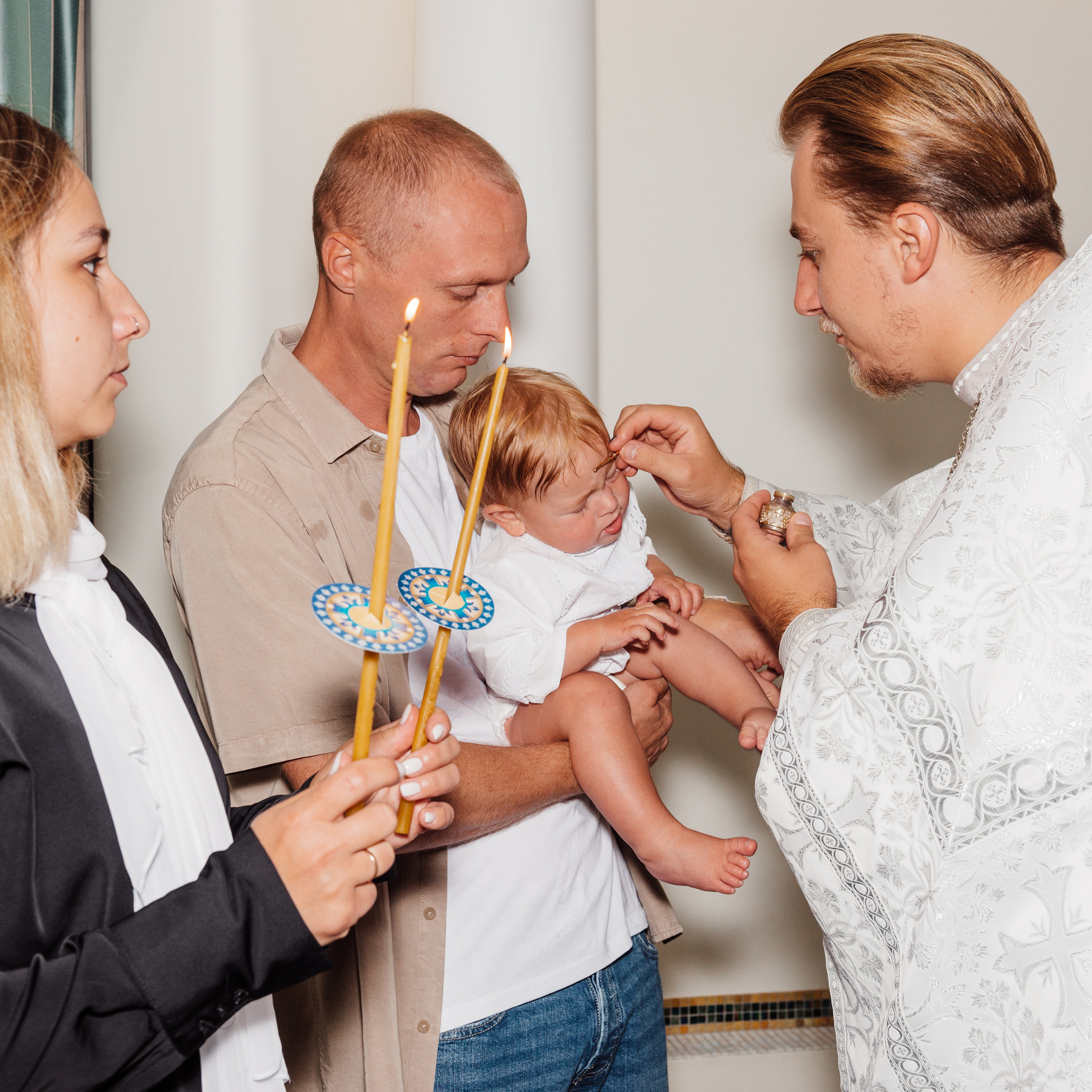Храм Всех Святых, крещение Романа. Фотограф в Минске