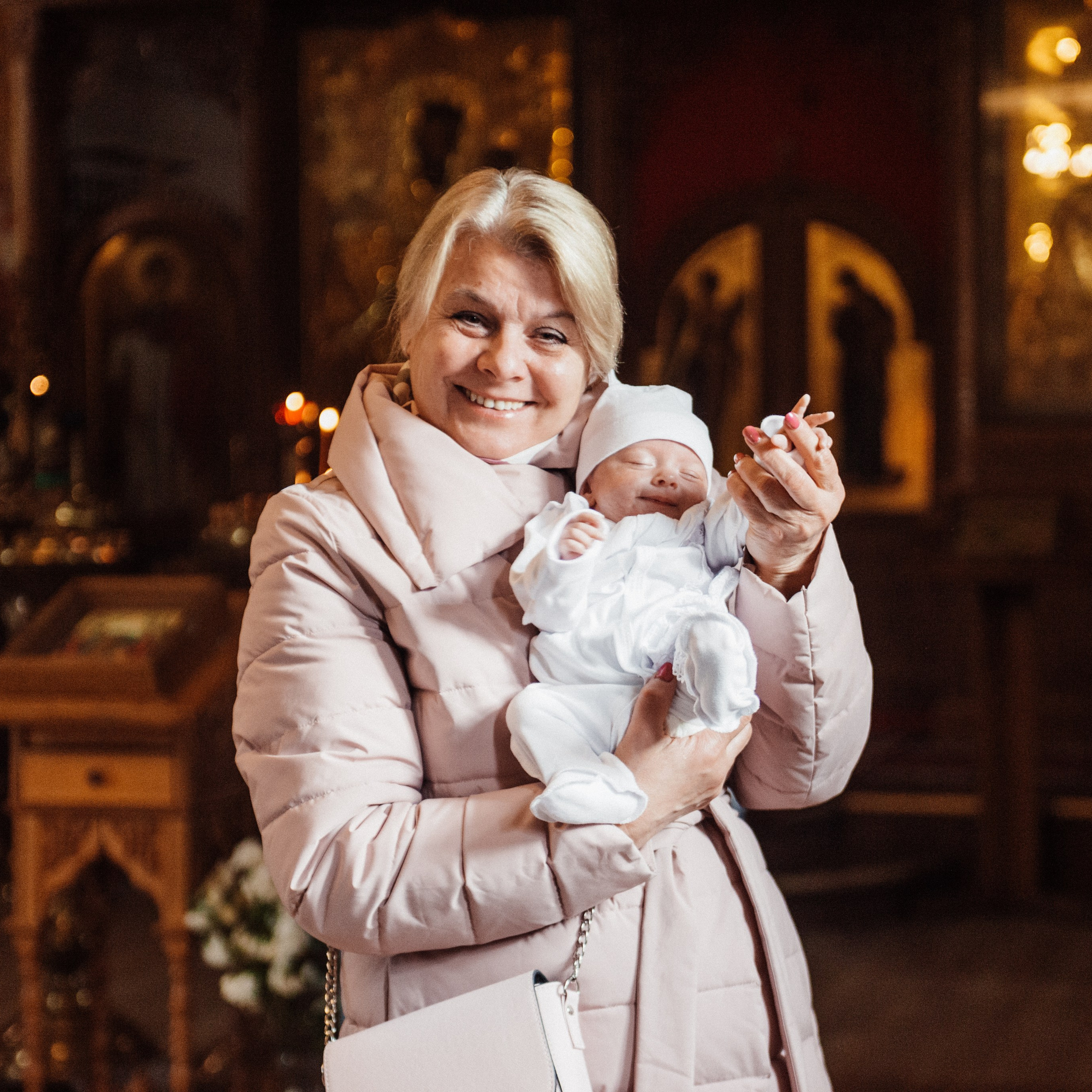 Храм Пресвятой Богородицы, крещение Алены. Фотограф в Минске