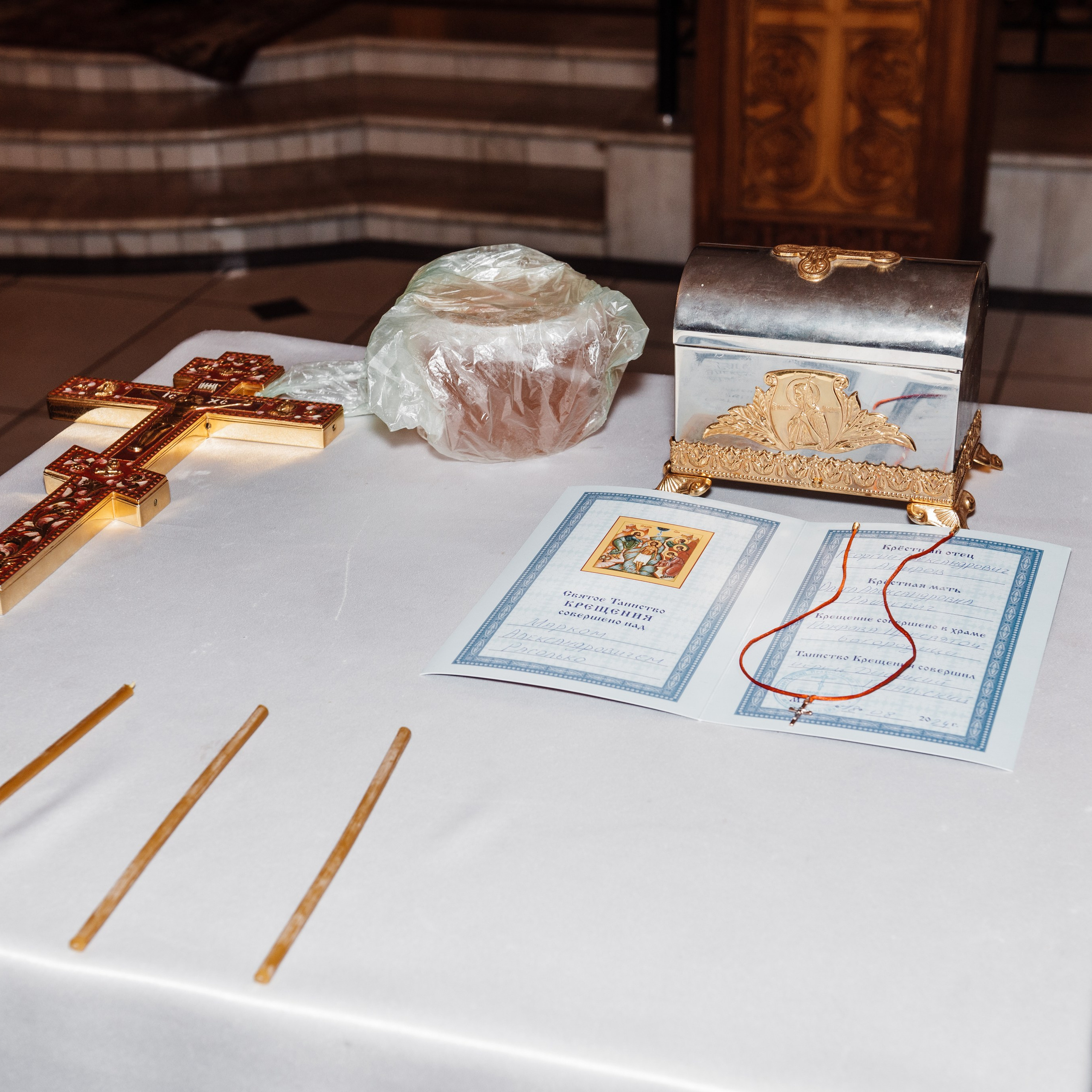 Храм Пресвятой Богородицы, крещение Марка. Фотограф в Минске