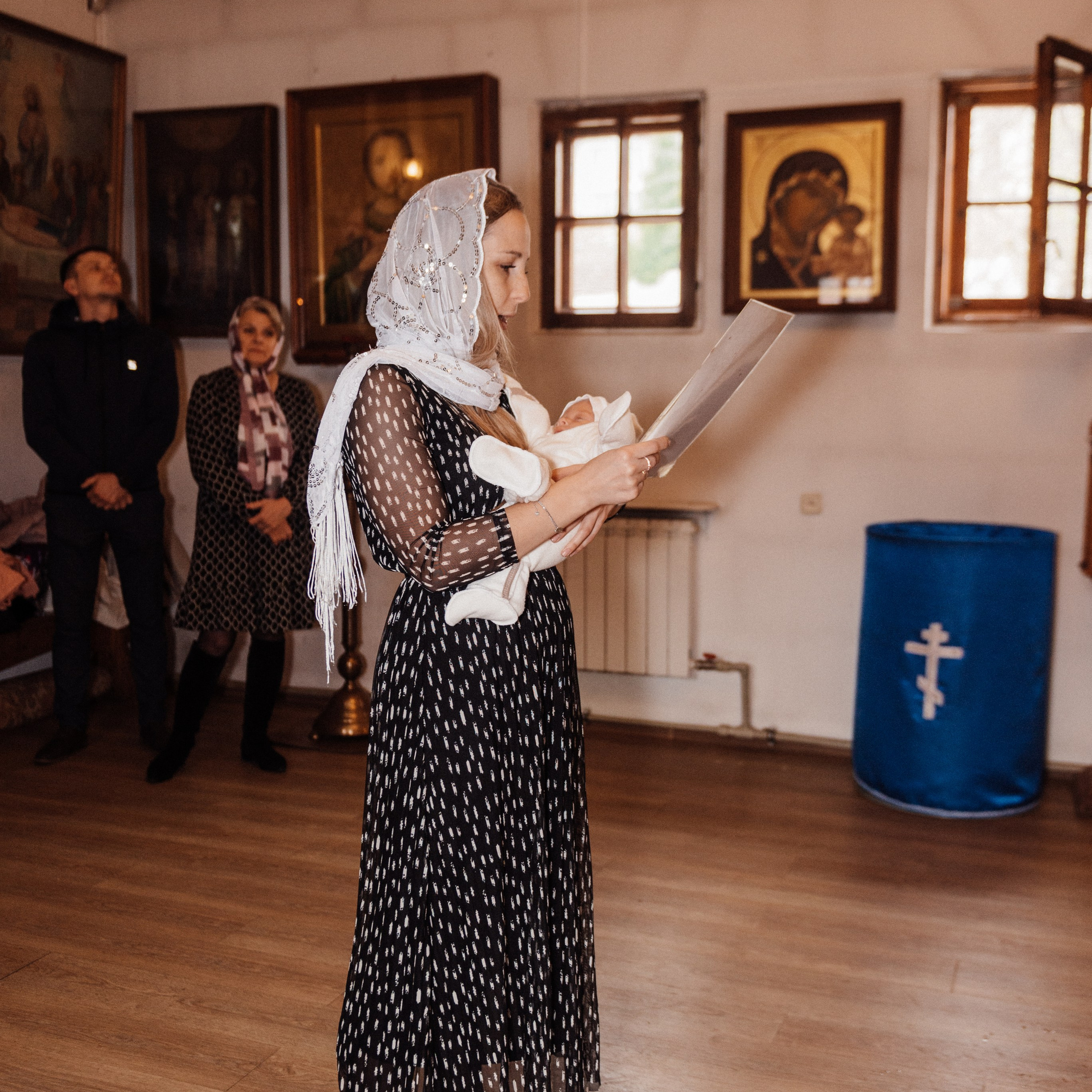 Храм Пресвятой Богородицы, крещение Алены. Фотограф в Минске