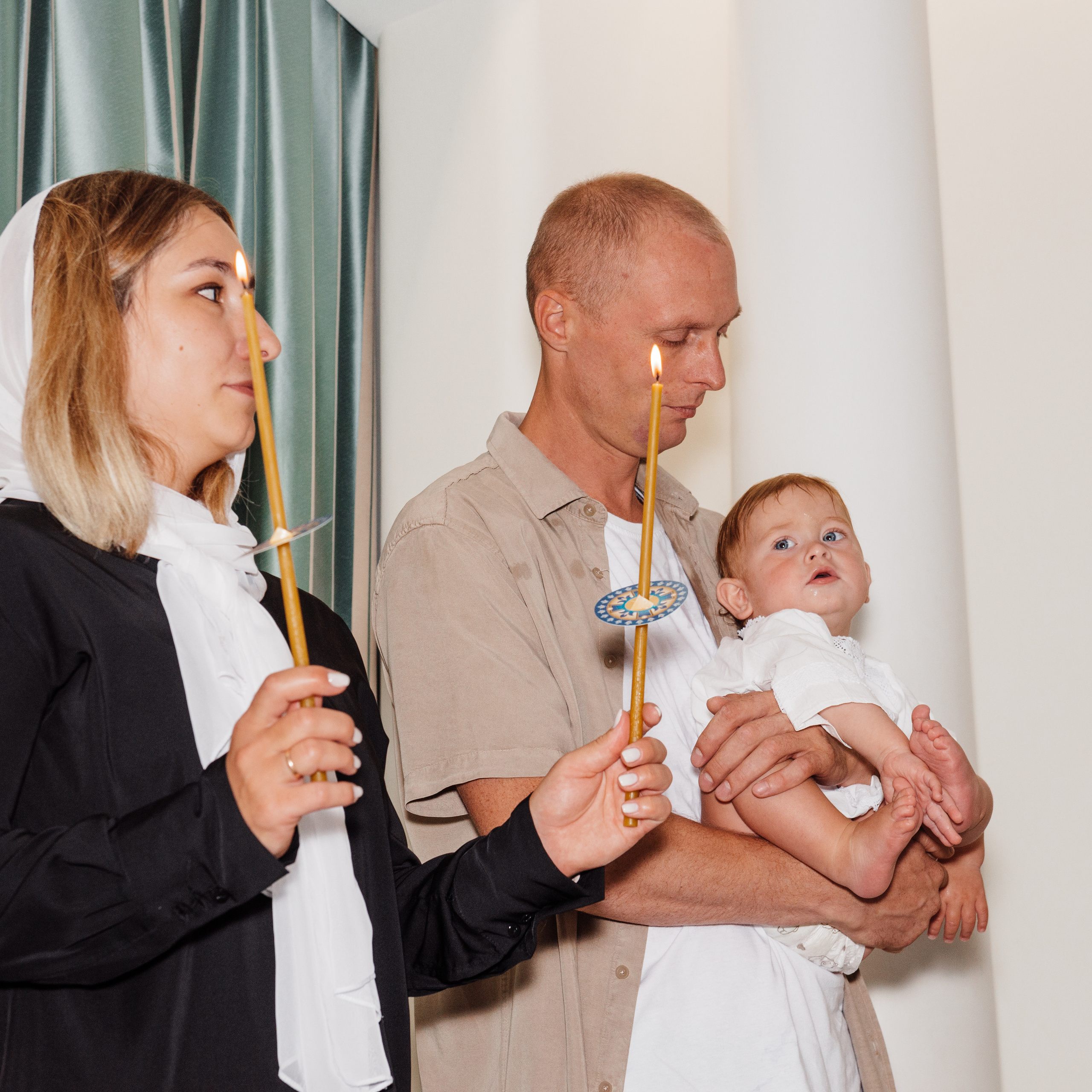 Храм Всех Святых, крещение Романа. Фотограф в Минске