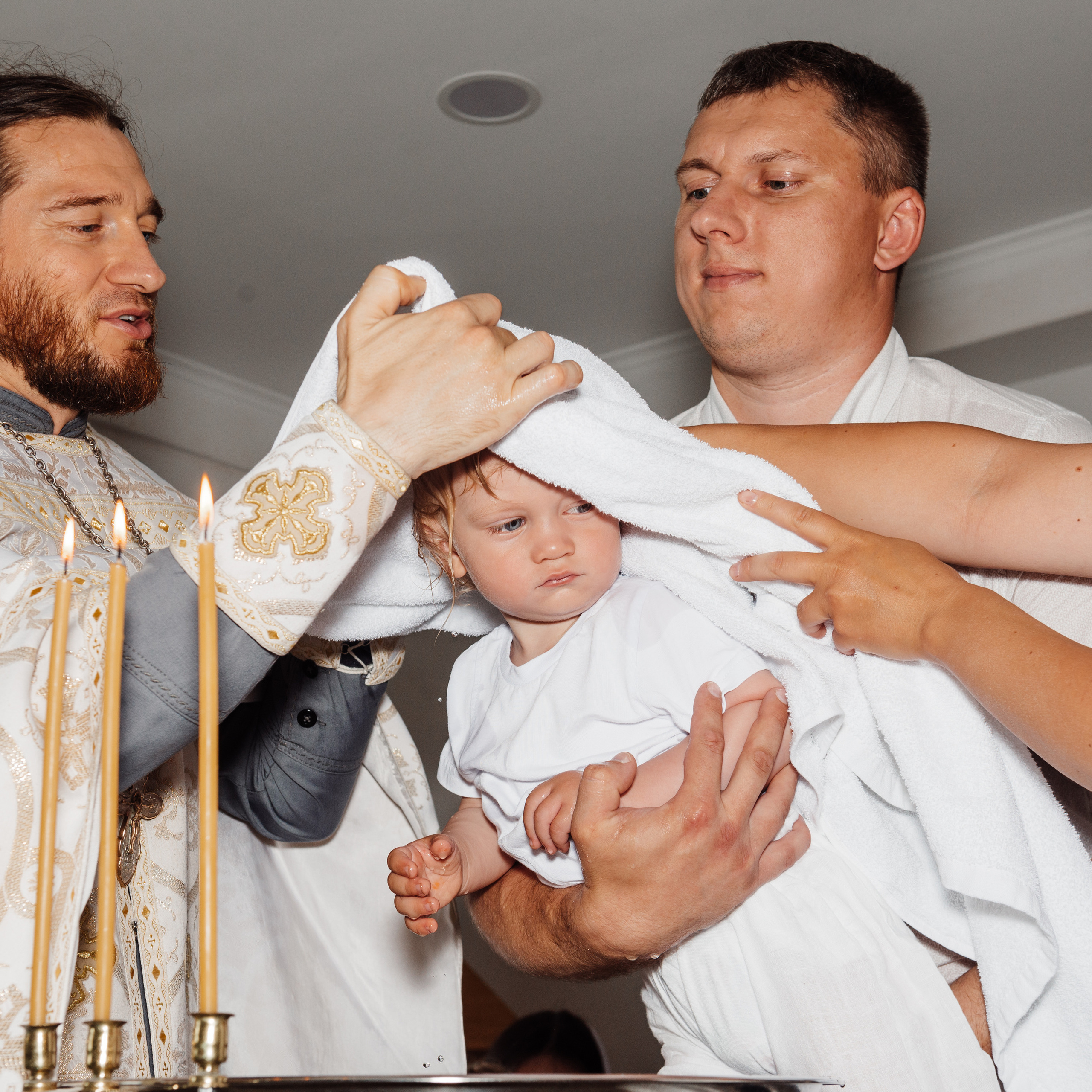 Троицкий храм Хатежино, крещение Стефана. Фотограф в Минске