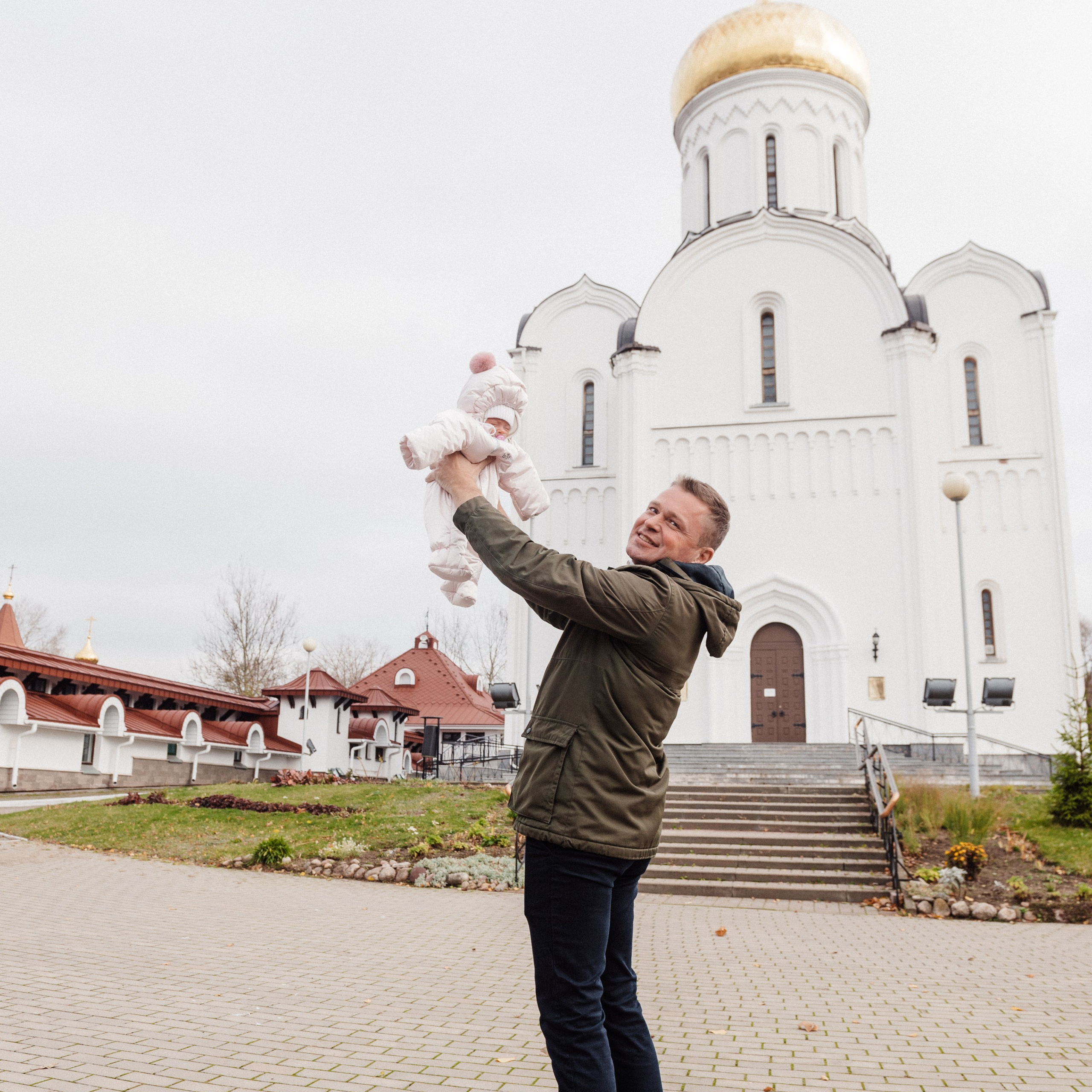 Храм Пресвятой Богородицы, крещение Алены. Фотограф в Минске